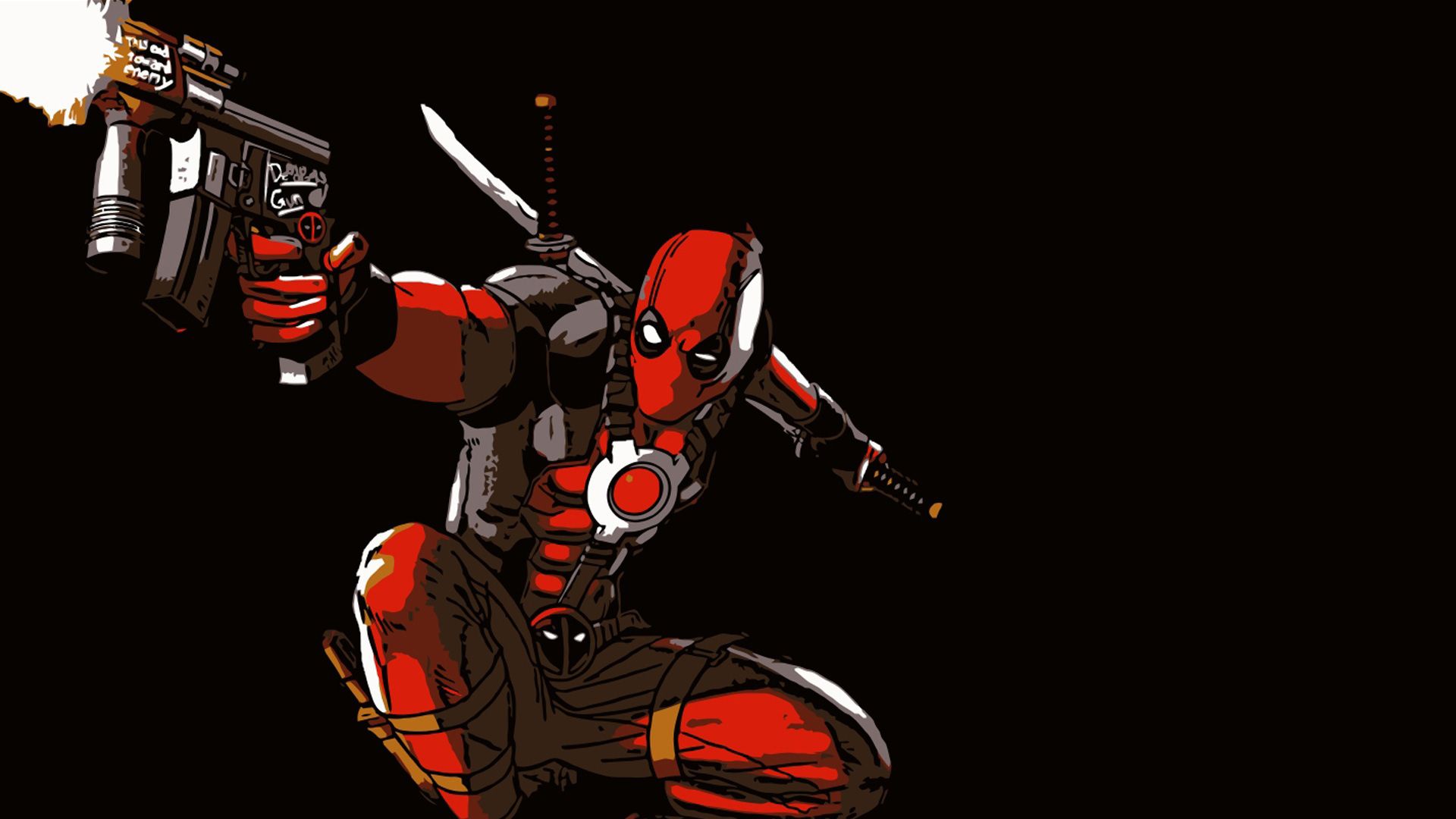 Wallpaper from Deadpool: The Video Game