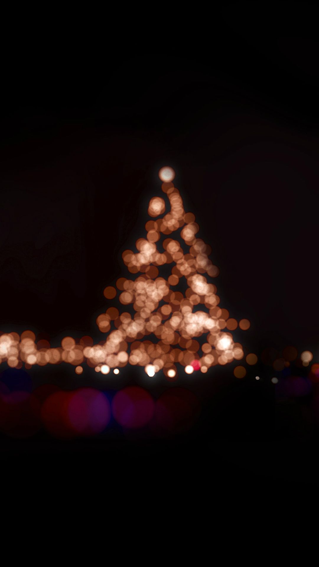 Christmas Lights Bokeh Love Dark Night iPhone 6 Wallpaper Download. iPhone Wallpap. Wallpaper iphone christmas, Wallpaper iphone neon, Christmas lights wallpaper