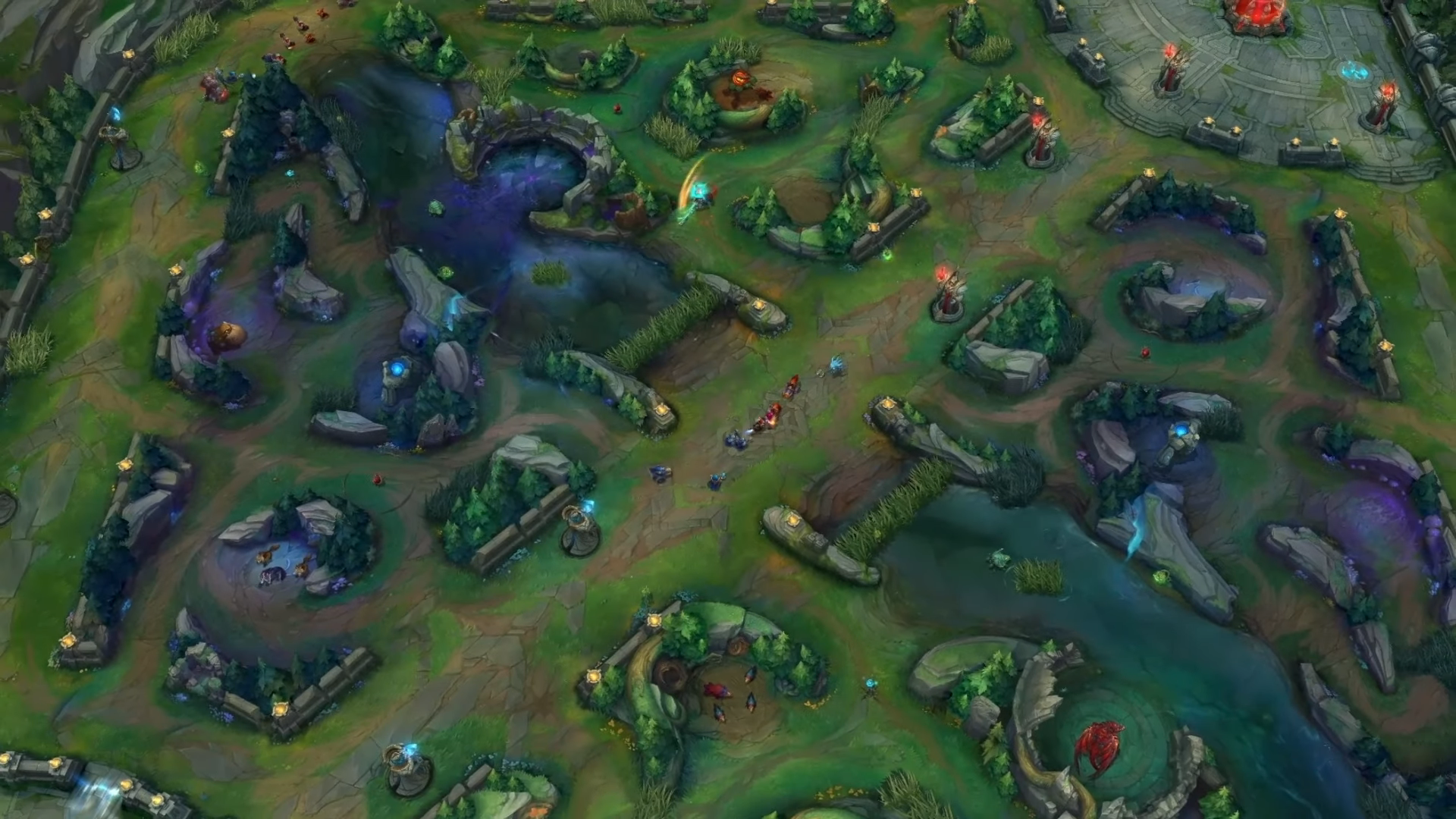 League of Legends Wild Rift карта. Карта Лиги легенд вилд рифт.