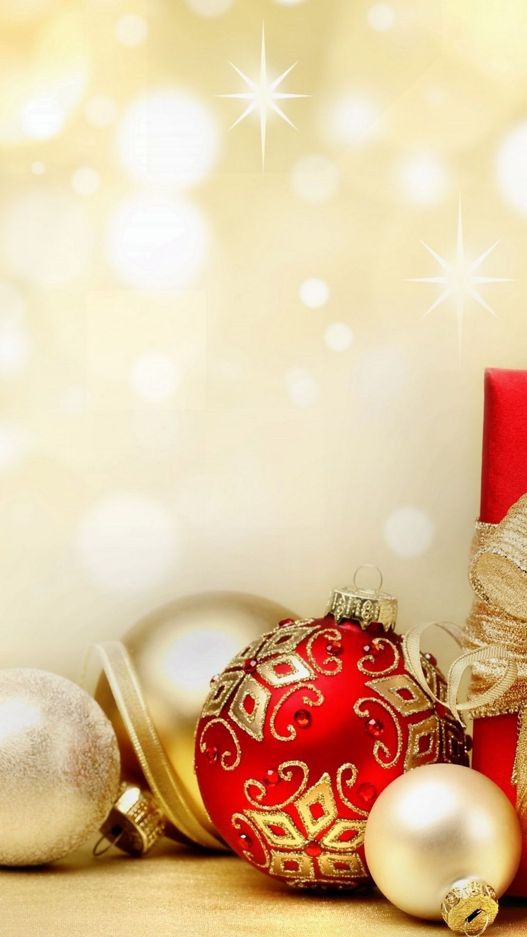 Silver And Gold Christmas Wallpapers - Wallpaper Cave