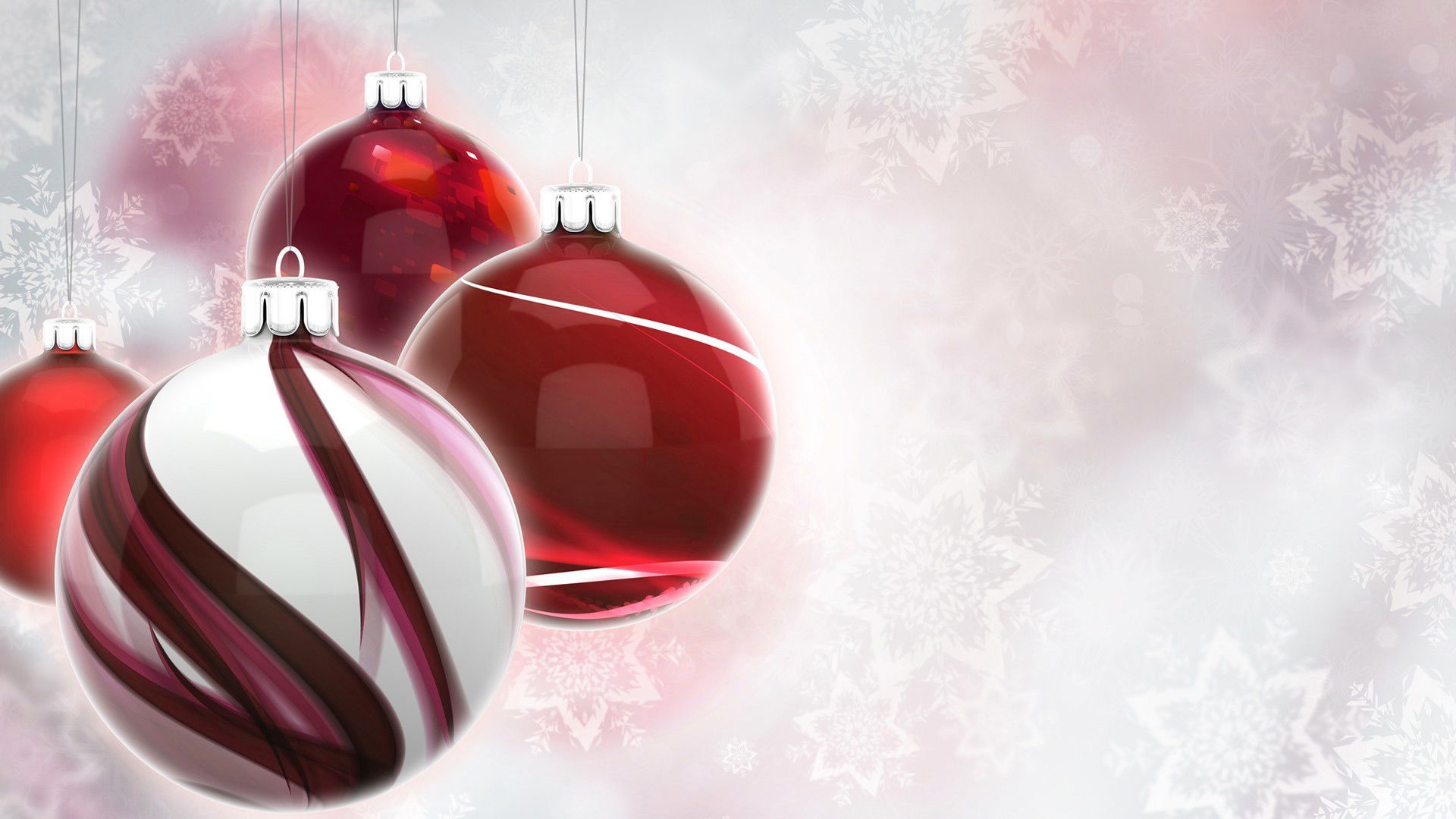 White Christmas Background With Christmas Balls Quality Image And Transparent PNG Free Clipart