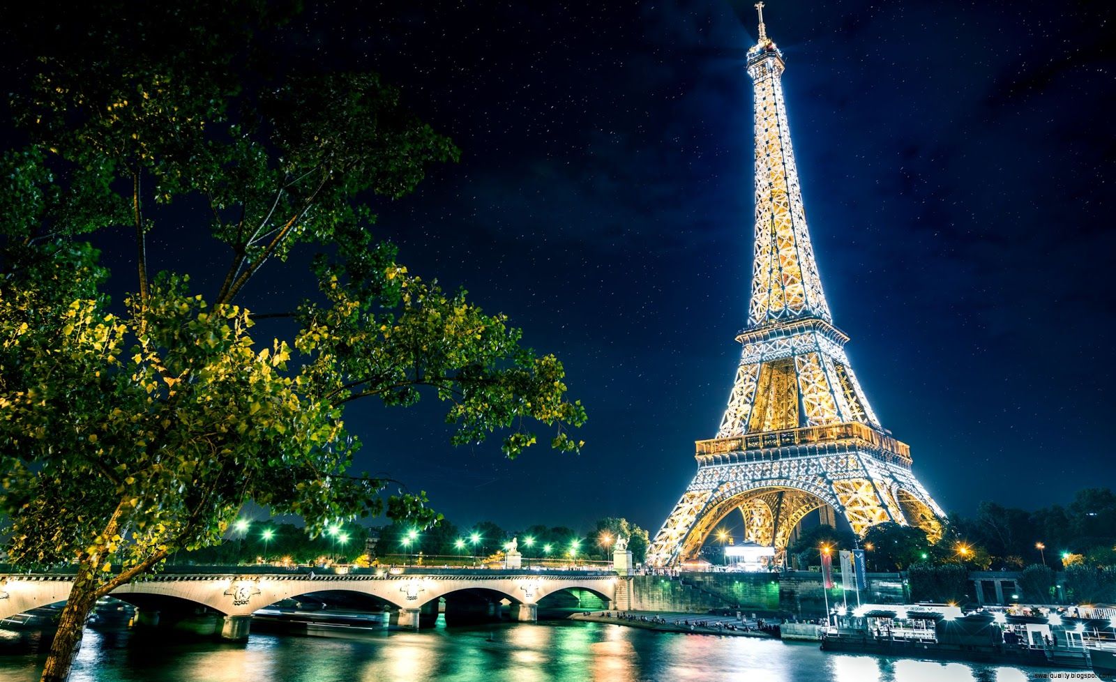 Paris Winter Eiffel Tower HD Wallpaper