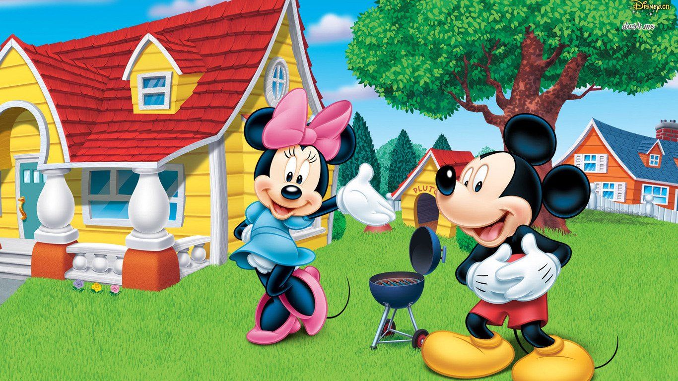 Free download Minnie and Mickey Mouse wallpaper Cartoon wallpaper 20383 [1366x768] for your Desktop, Mobile & Tablet. Explore Mickey and Minnie Winter Wallpaper. Mickey and Minnie Winter Wallpaper, Minnie