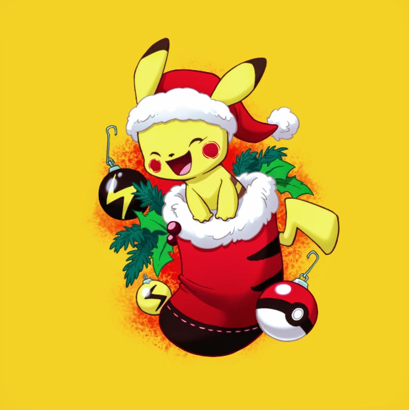Pikachu Stocking Stuffer, Pokemon Christmas. Christmas pokemon, Cute sketches, Cute pokemon