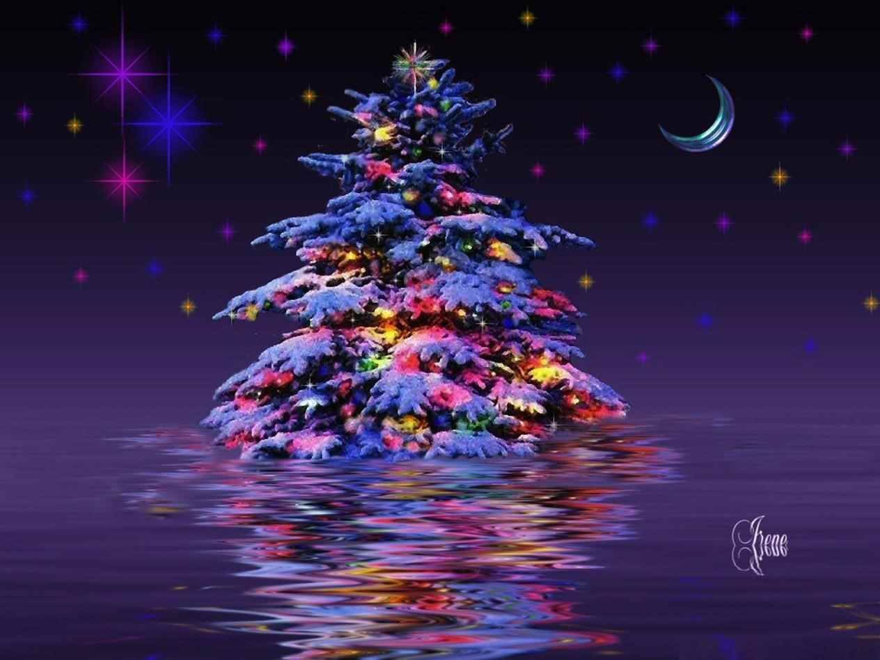 christmas tree wallpaper background. Christmas tree wallpaper, Christmas tree picture, Animated christmas tree