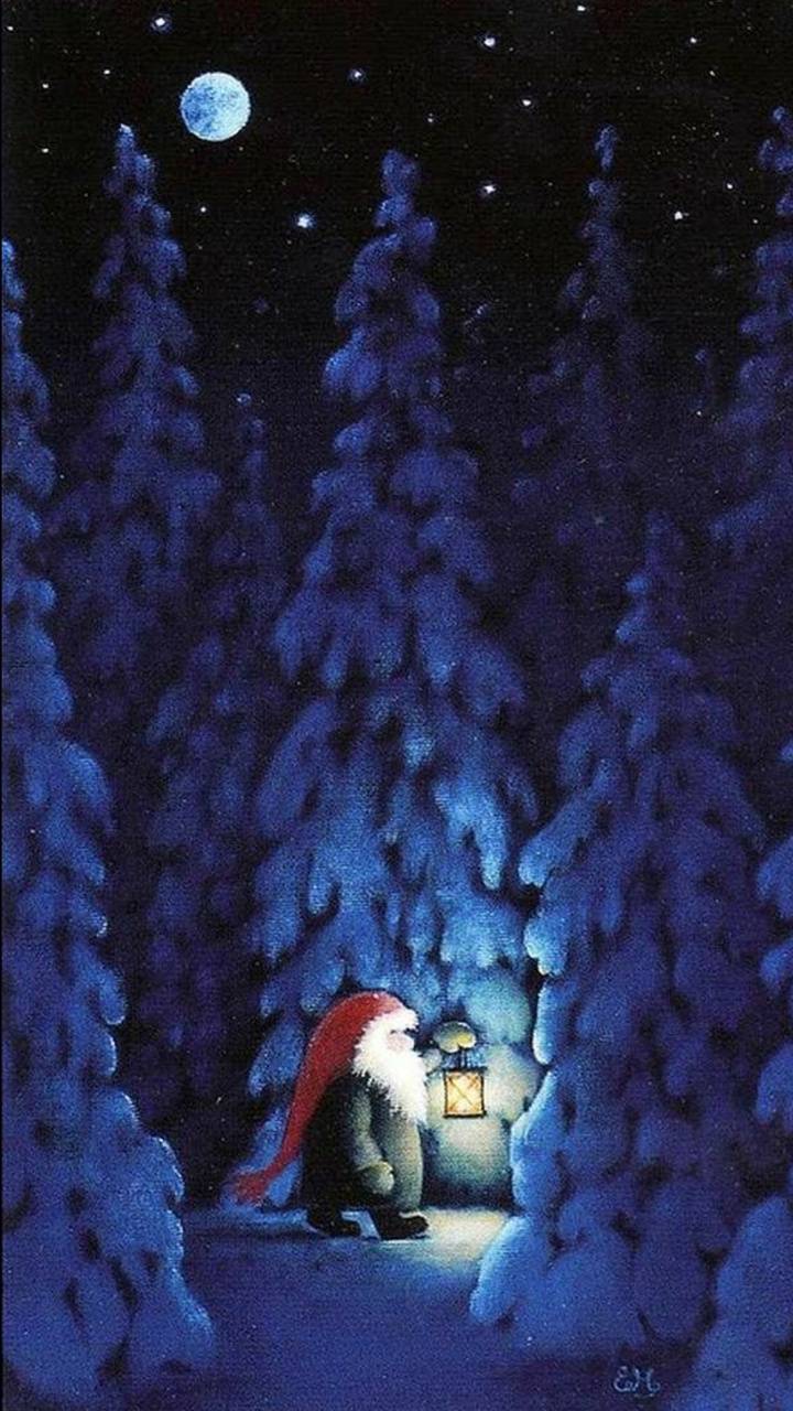 Christmas Gnome wallpaper