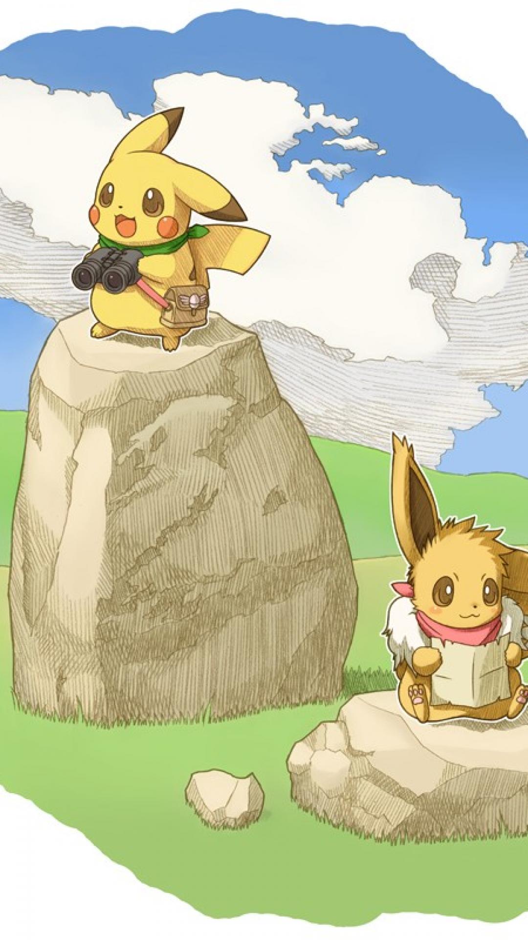 pikachu and eevee wallpapers wallpaper cave on pikachu x eevee wallpapers