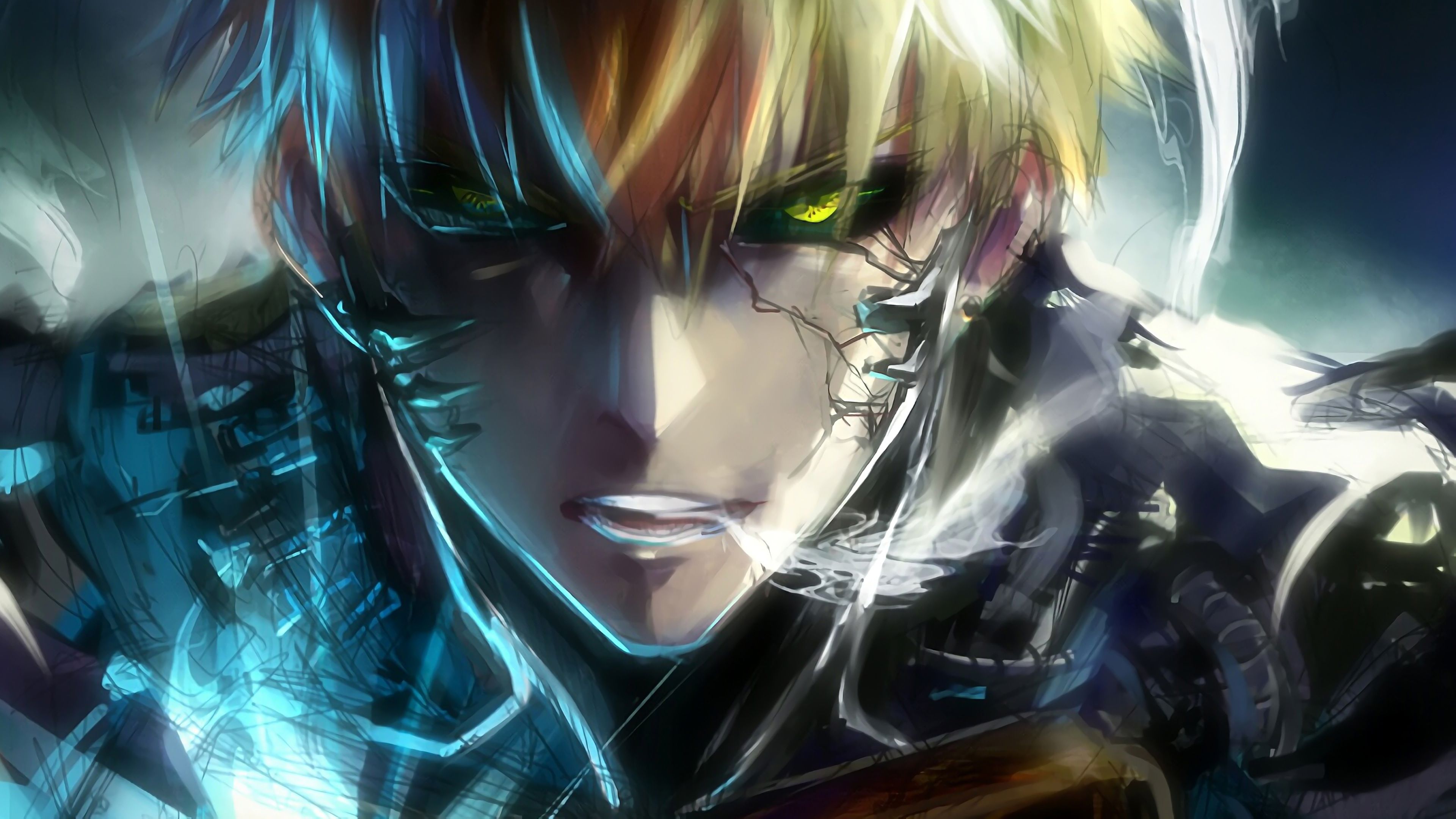 One Punch Man Genos Wallpapers Wallpaper Cave