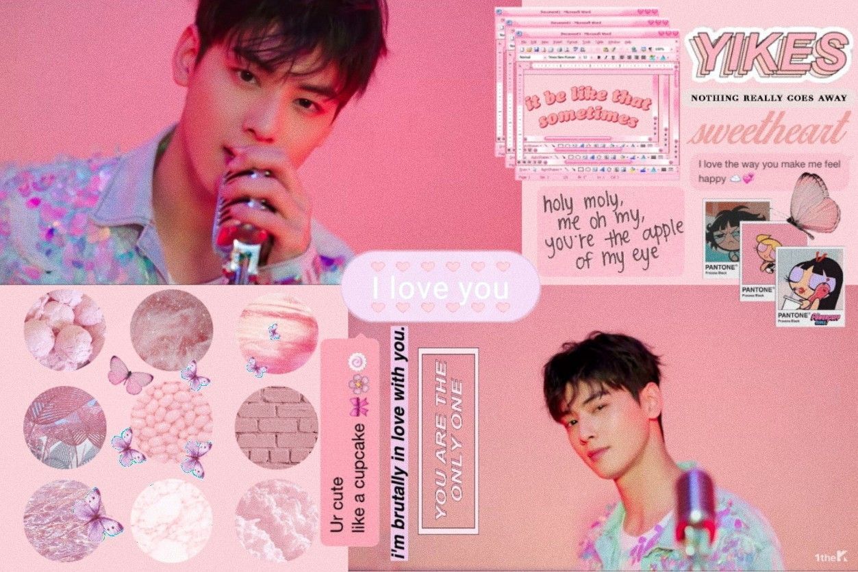 Cha Eunwoo desktop / aesthetic. Hari natal, Fotografi teman, Aktor korea