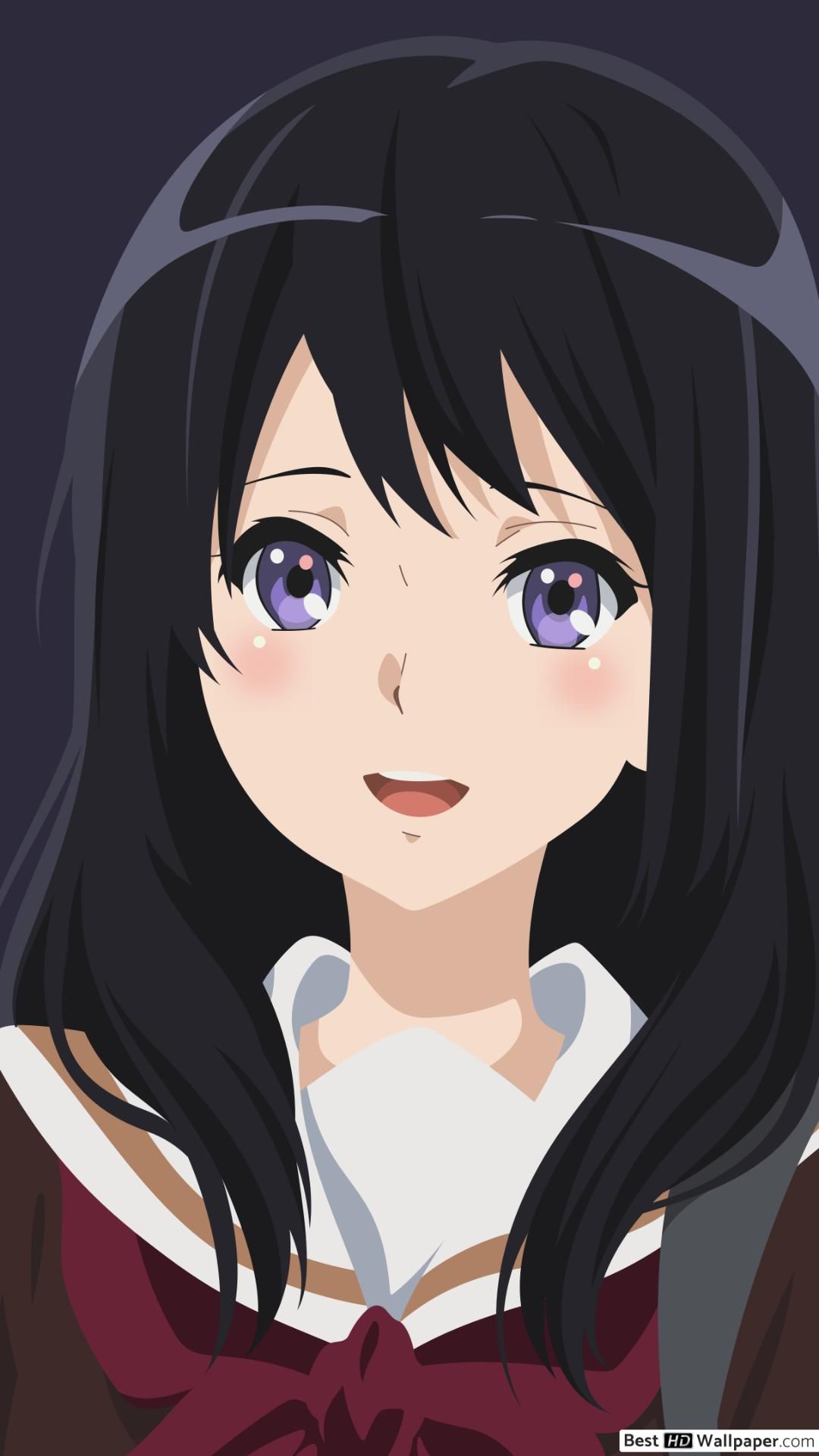 Reina Kousaka's purple eyes HD wallpaper download