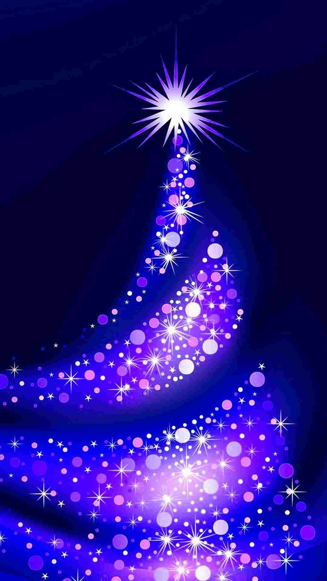 Purple Christmas Wallpaper
