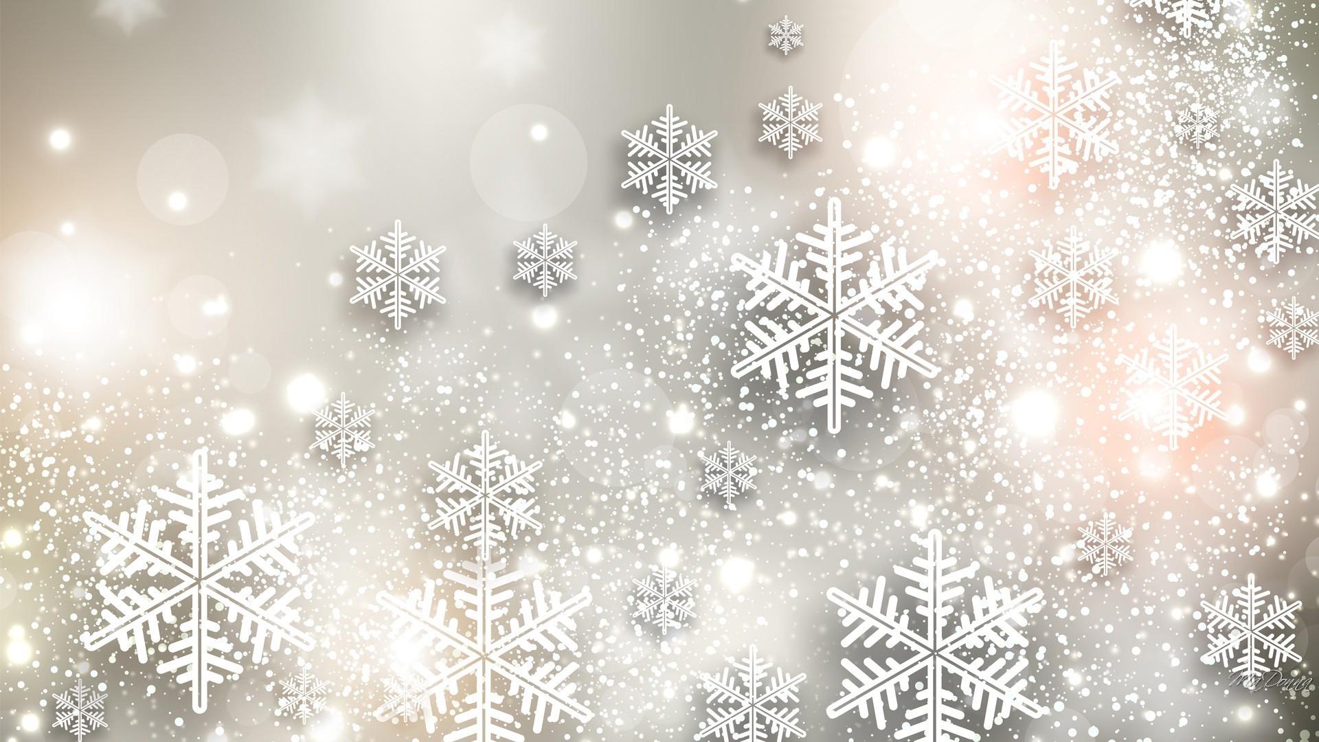 Beautiful Winter Winter Sparkle Christmas Wallpaper