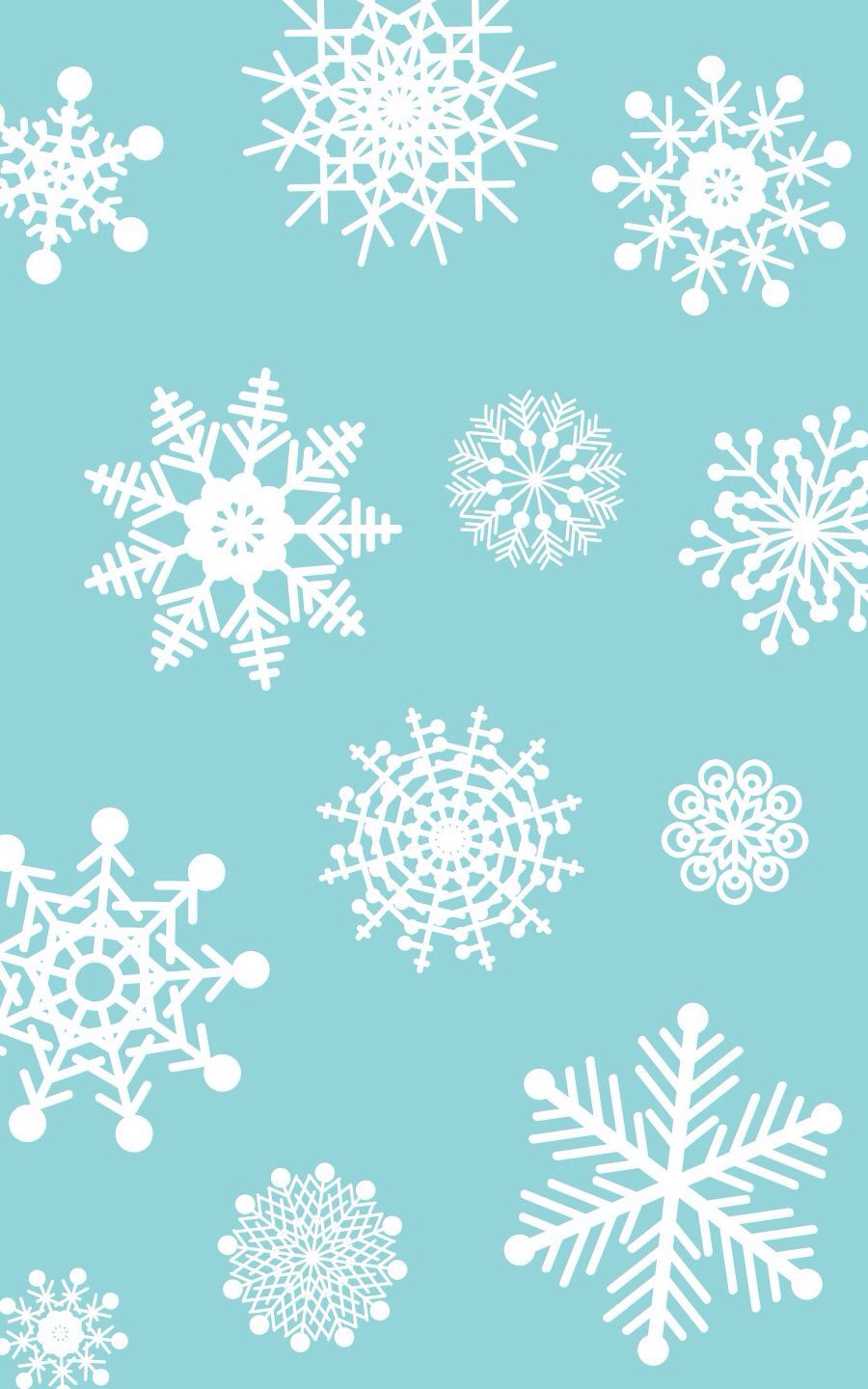 Snowflake iphone wallpaper. Snowflake wallpaper, Winter wallpaper, Cellphone wallpaper