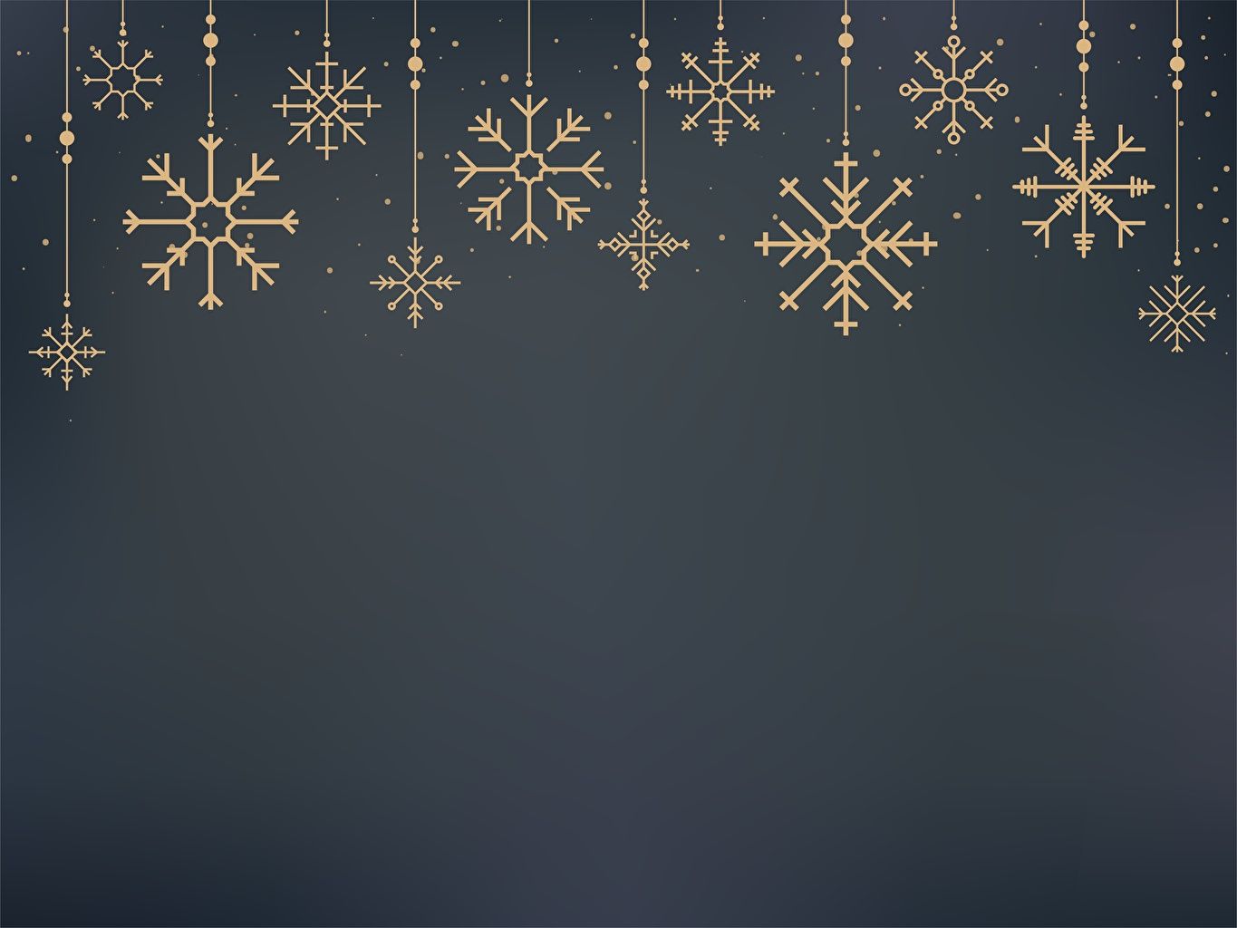 Desktop Wallpaper Christmas Snowflakes greeting card Gray