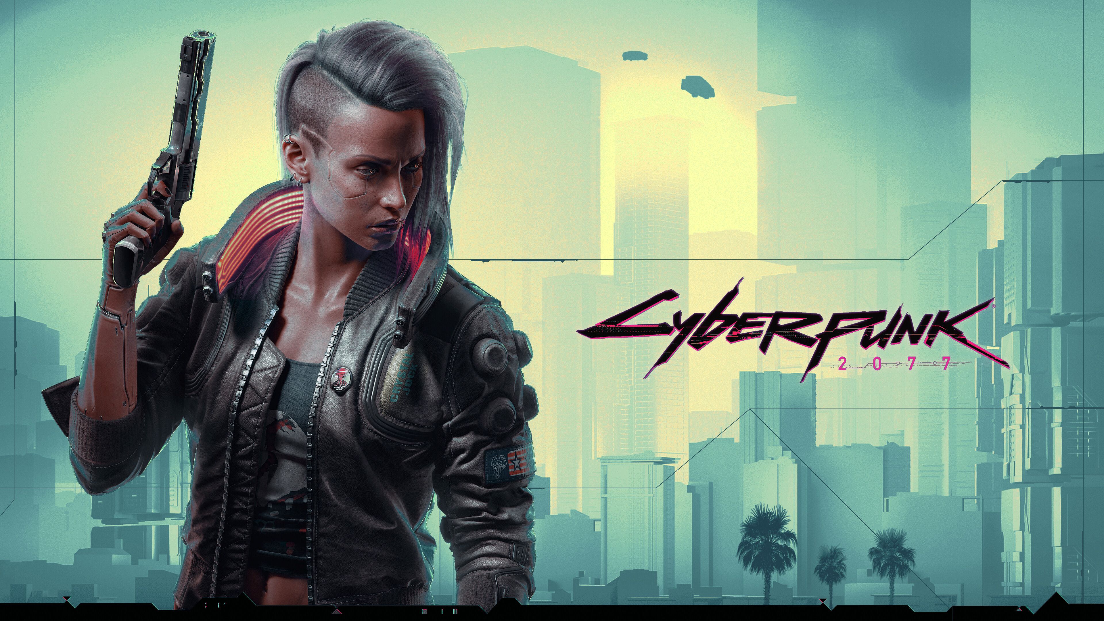 Cyberpunk 2077 Female V 4K, 5K, 8K, Desktop & Mobile Background Wallpaper