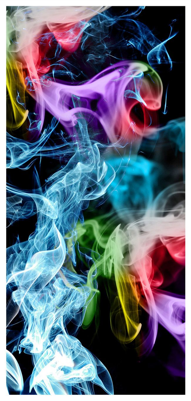 Phone Colorful Smoke Wallpapers - Wallpaper Cave