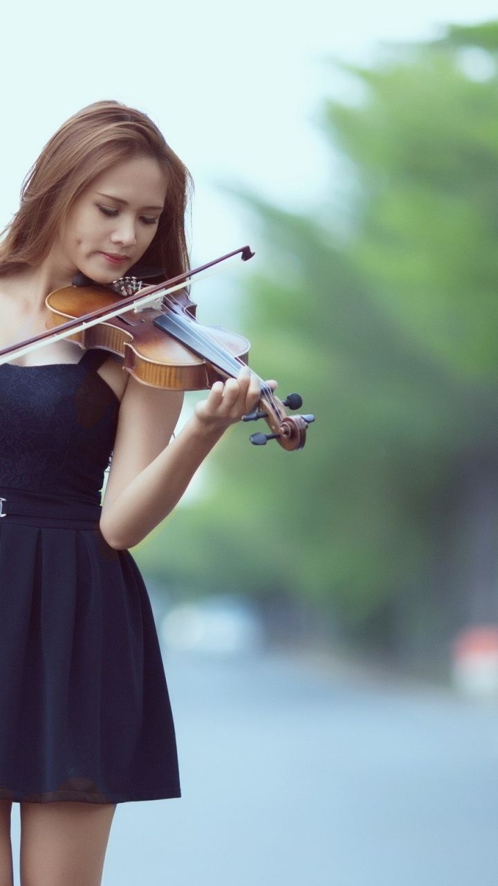 Violin Girl Galaxy s3 wallpaper