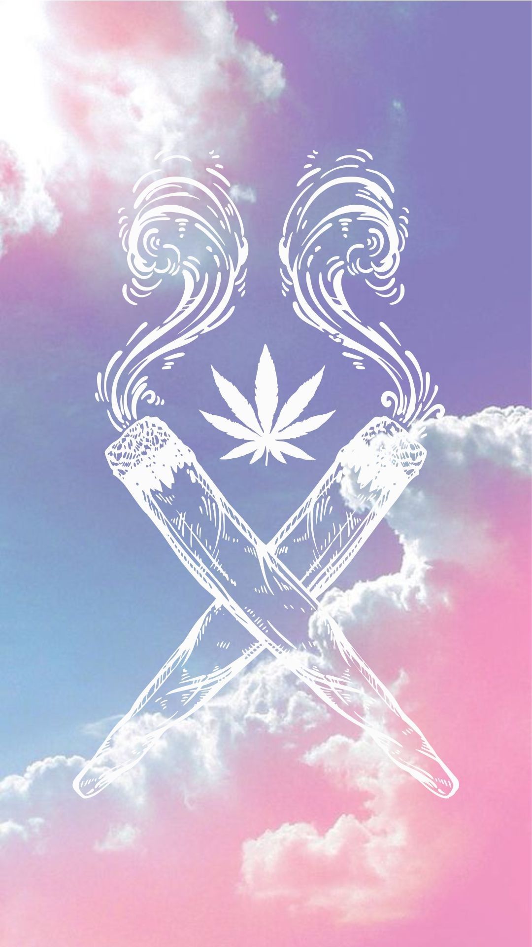 Trippy Wallpaper Weed