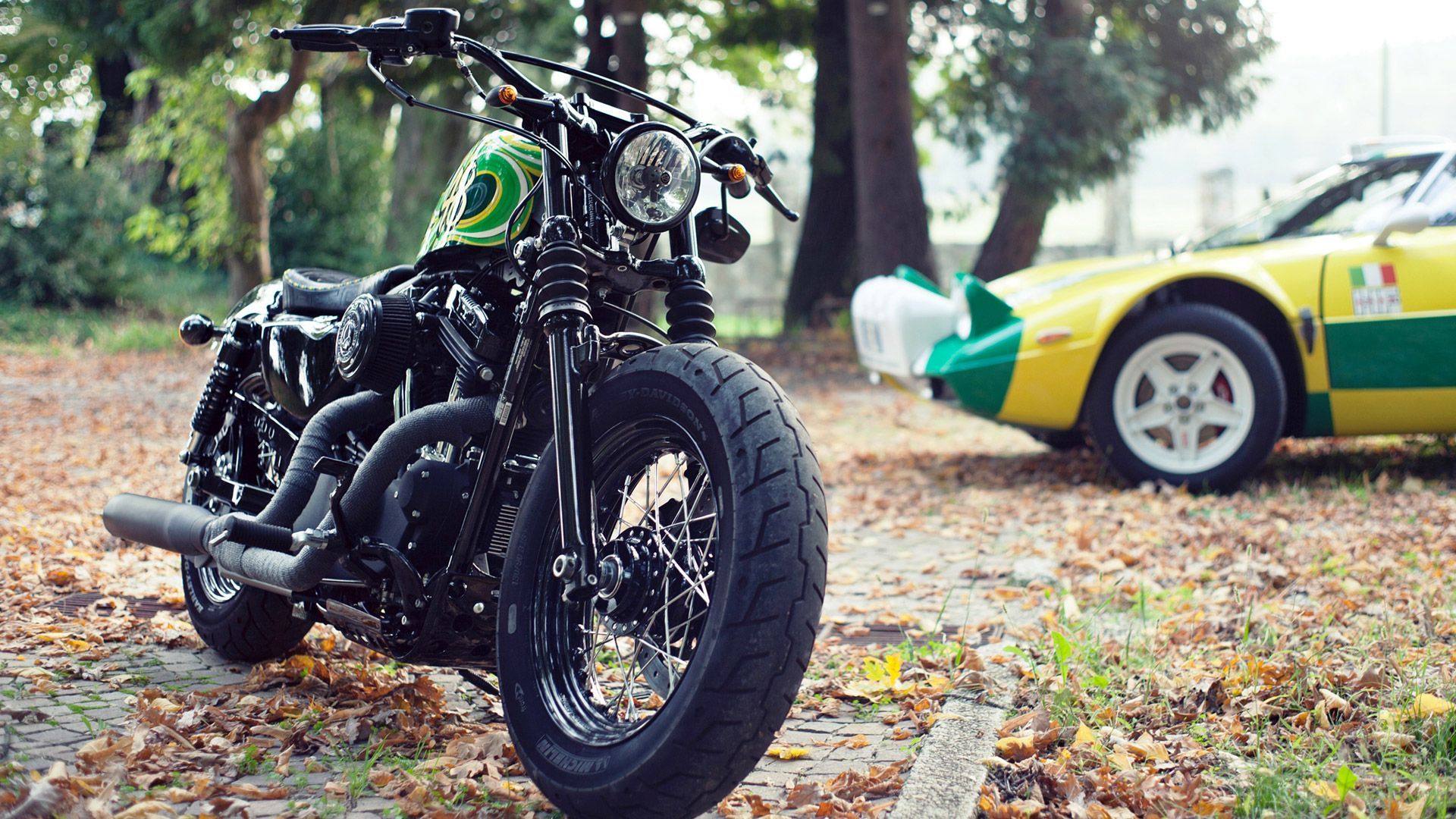 Harley davidson forty eight wallpaper
