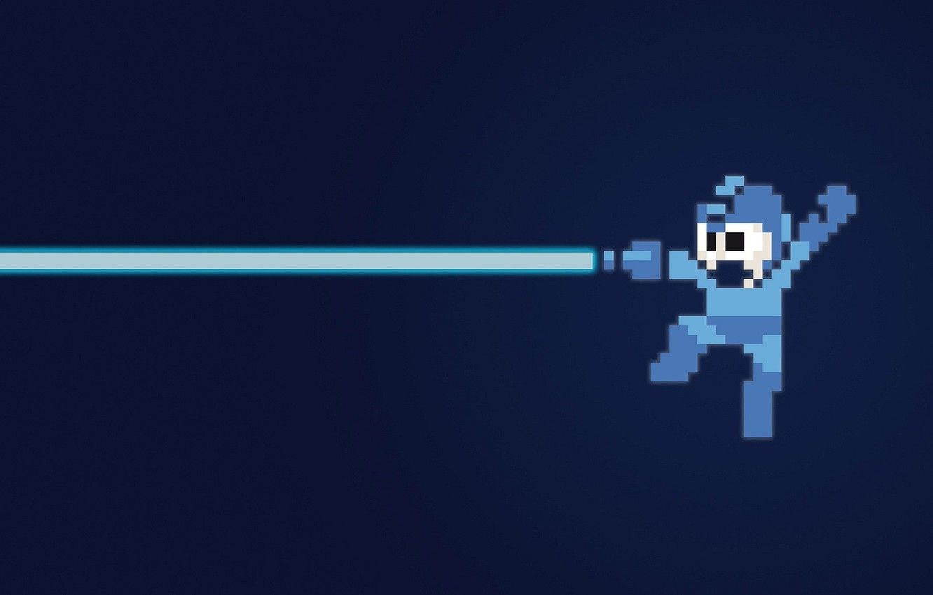 Wallpaper The game, 8bit, Pixel, Mega Man, Pixels, PXL, 8bit, Rockman, Retro games image for desktop, section игры