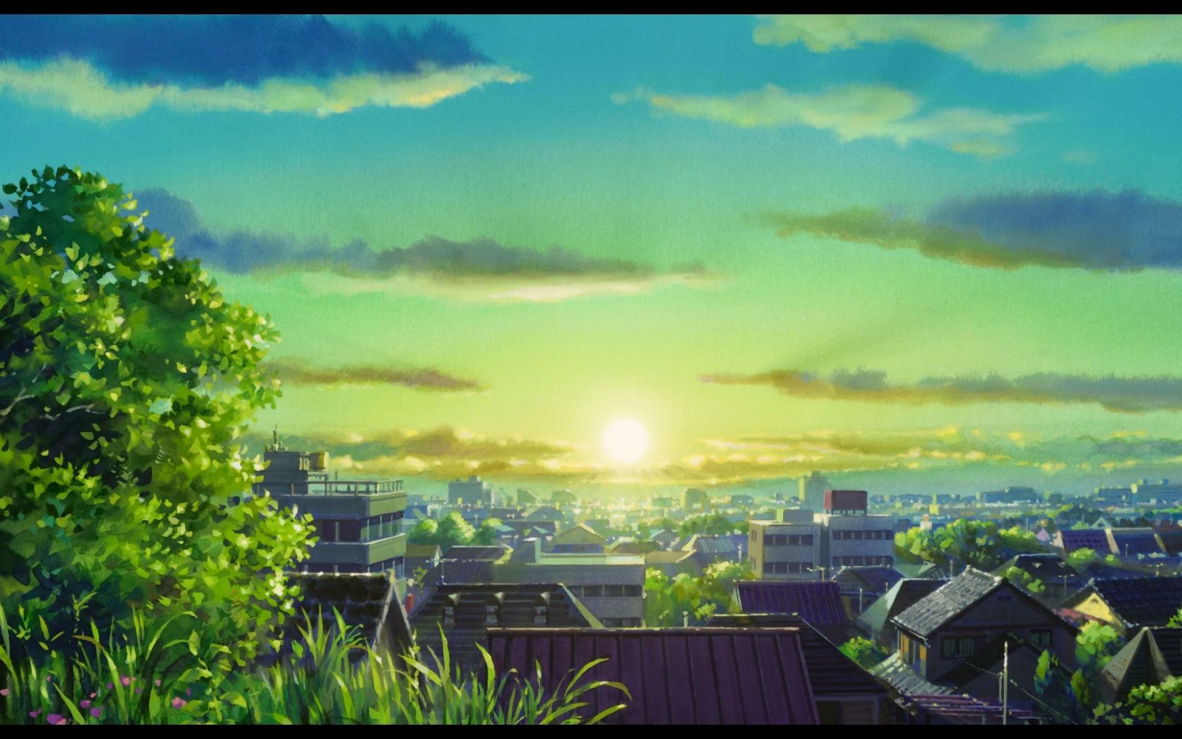 Free download 20345 anime scenery anime city sunset Wallpaper 1920x1080 Wallpaper [1920x1080] for your Desktop, Mobile & Tablet. Explore Anime Scenery Wallpaper. Scenery Wallpaper Background, HD Scenery Wallpaper