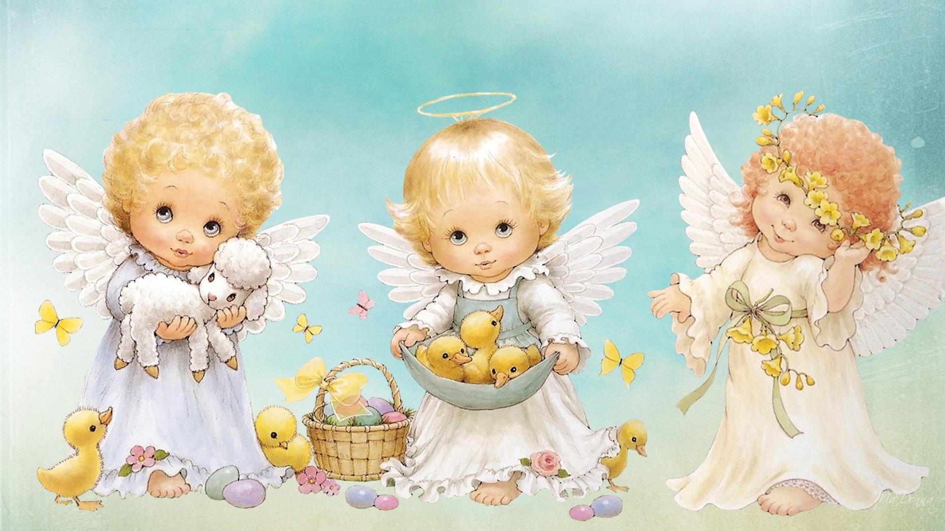Cute Angel Wallpaper Free Download