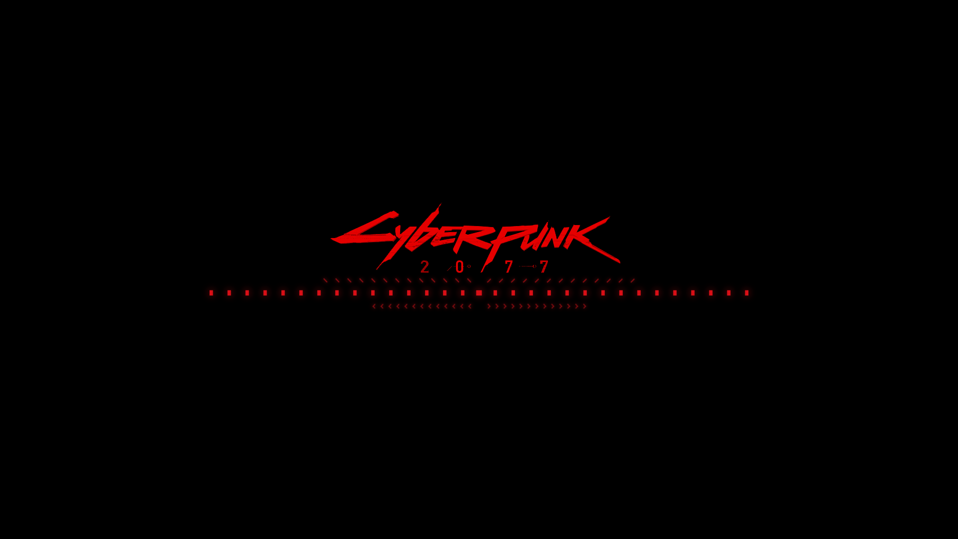 Cyberpunk 2077 Minimalist 4K Wallpaper #3.1545