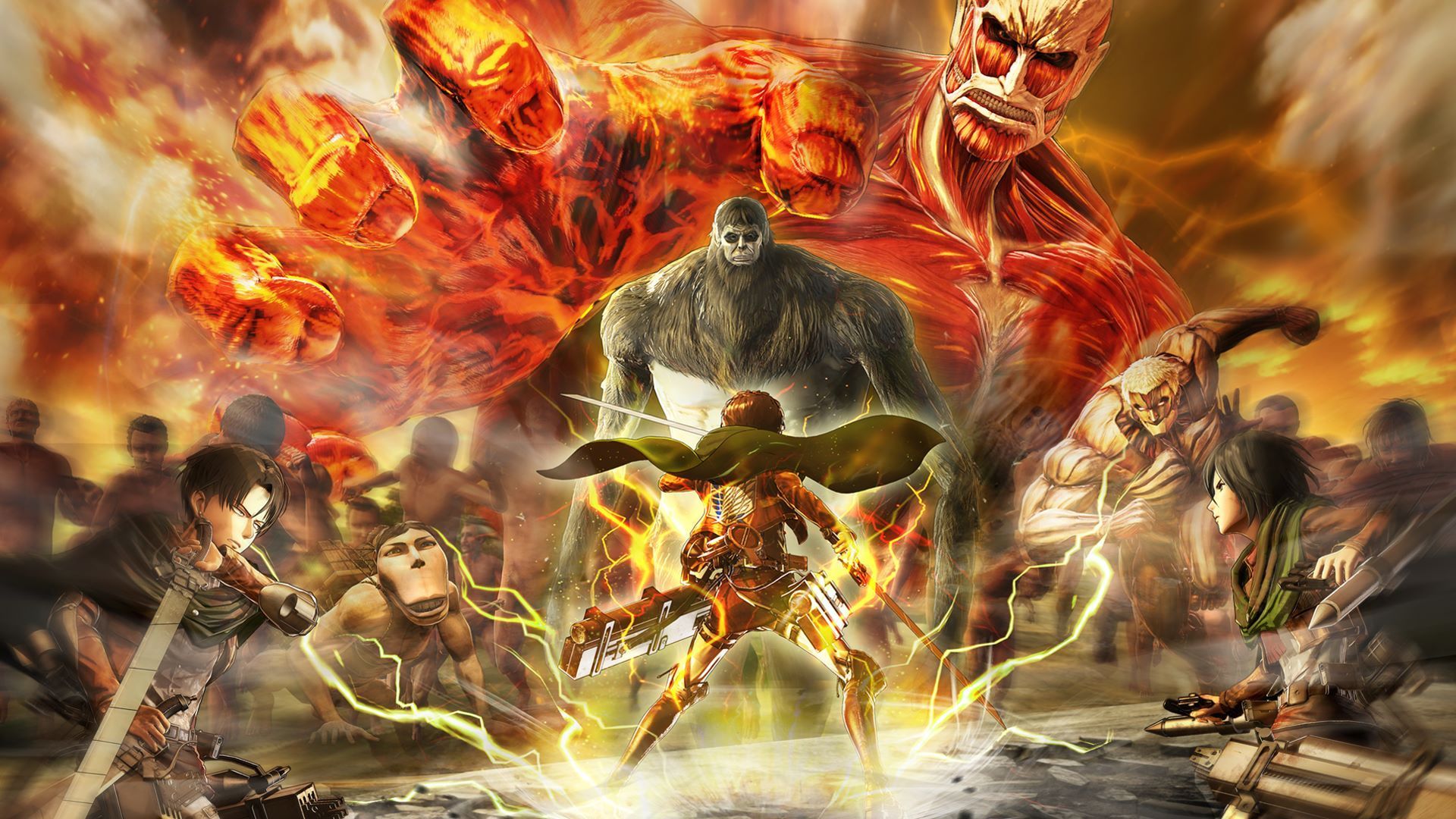 Attack on Titan 2: Final Battle ganha novos vídeos. Attack on titan season, Attack on titan, Attack on titan anime