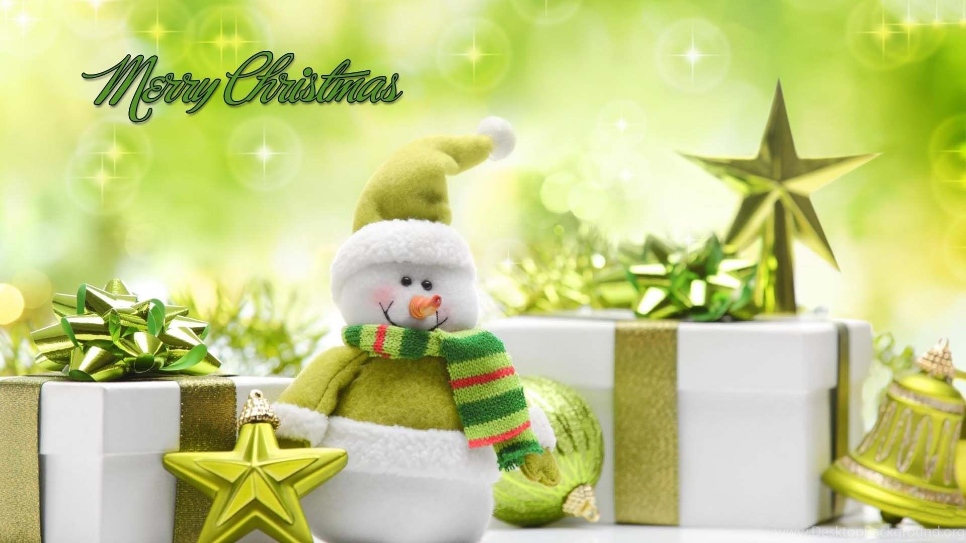 Christmas Green And Yellow Wallpapers - Wallpaper Cave