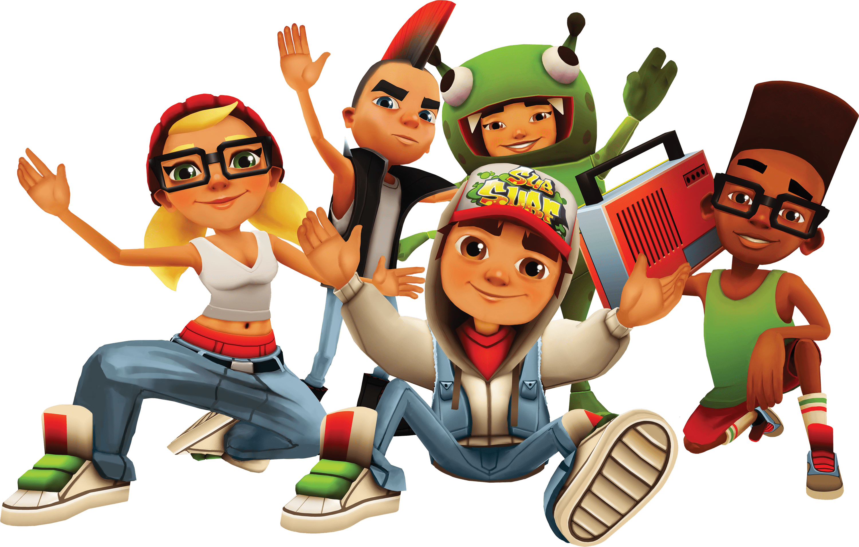 Subway Surfers Characters Subway Surfers For Android DDVLNE