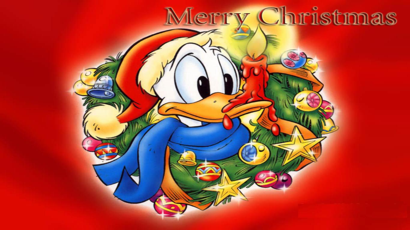 Hd Cartoon Christmas Background Disney Merry Christmas