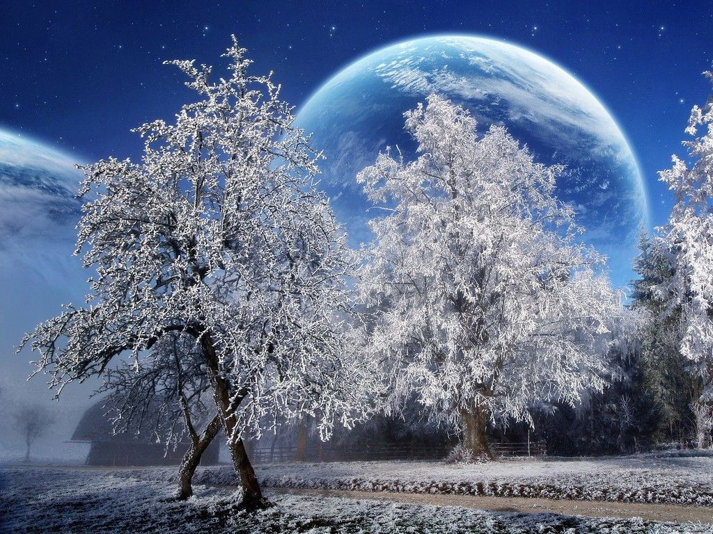 winter moon. Winter picture, Winter scenery, Winter wallpaper hd