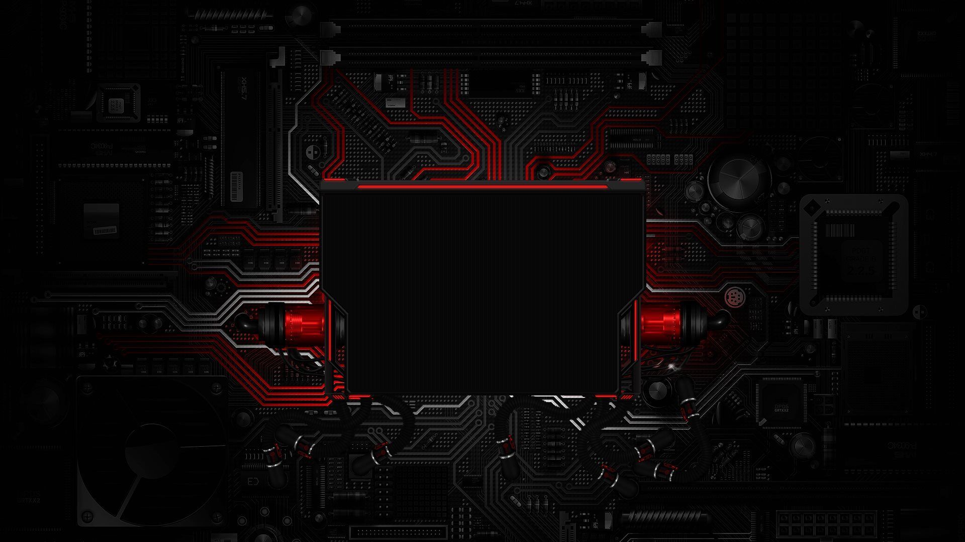 Red Technology Wallpaper Free Red Technology Background