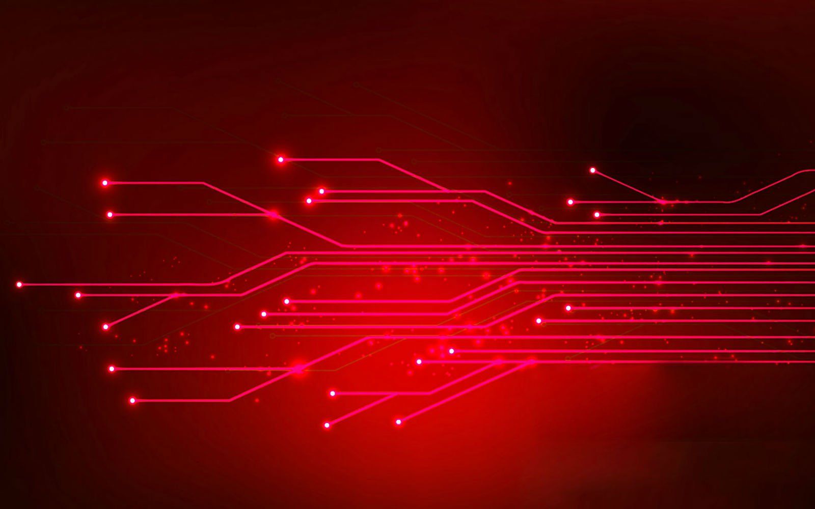 red technology wallpaper