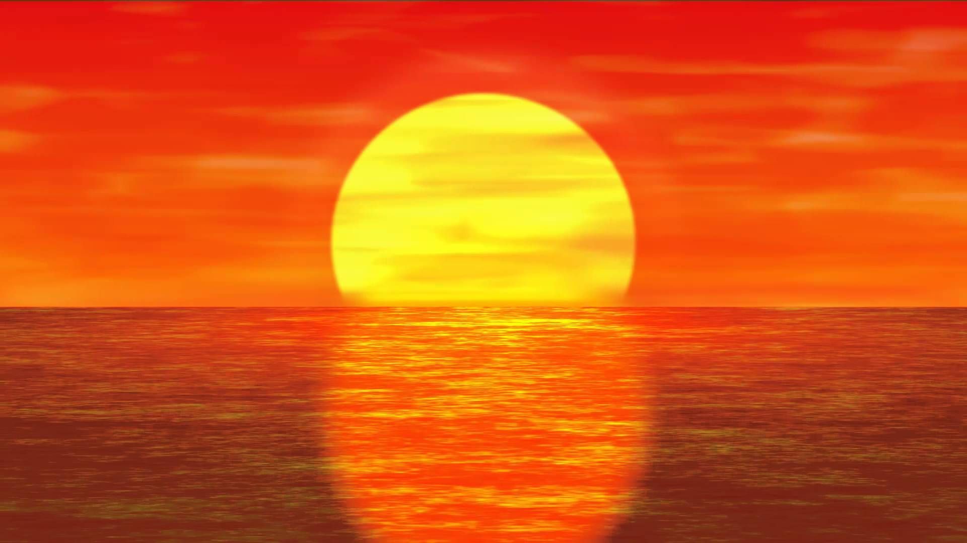 SunSet Animation. Animation, Sunset, Animation background