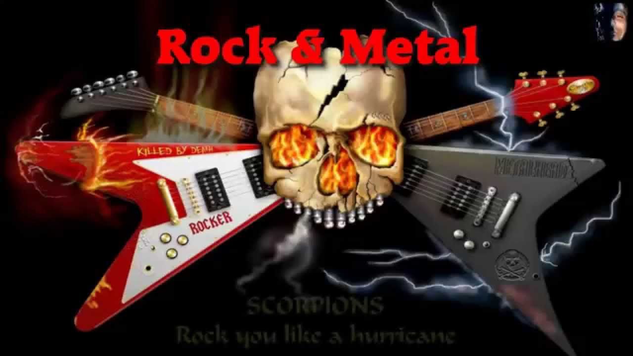 Skull Heavy Metal Guitar HD Wallpaper