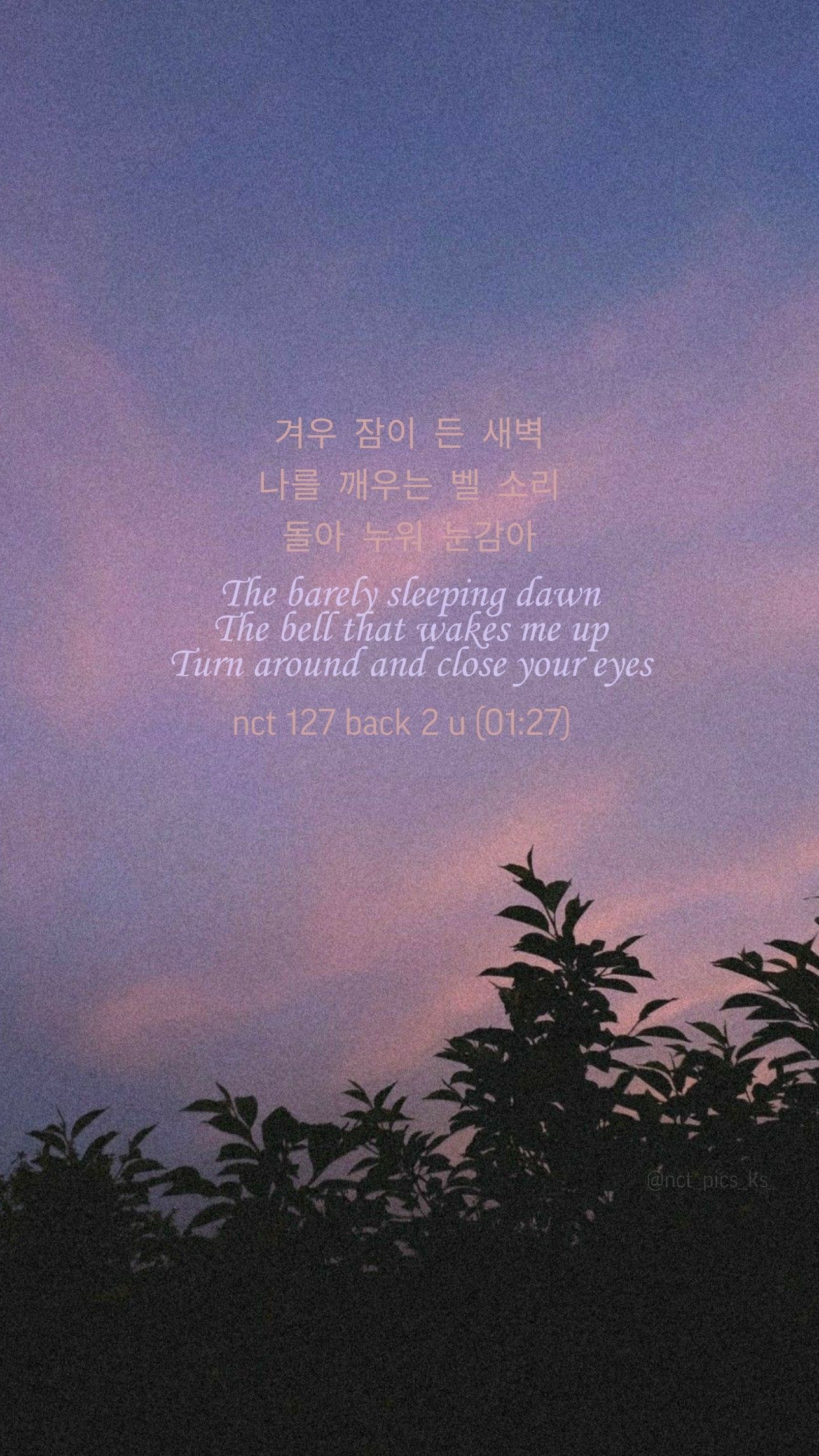 nct lyric wallpaper di 2020