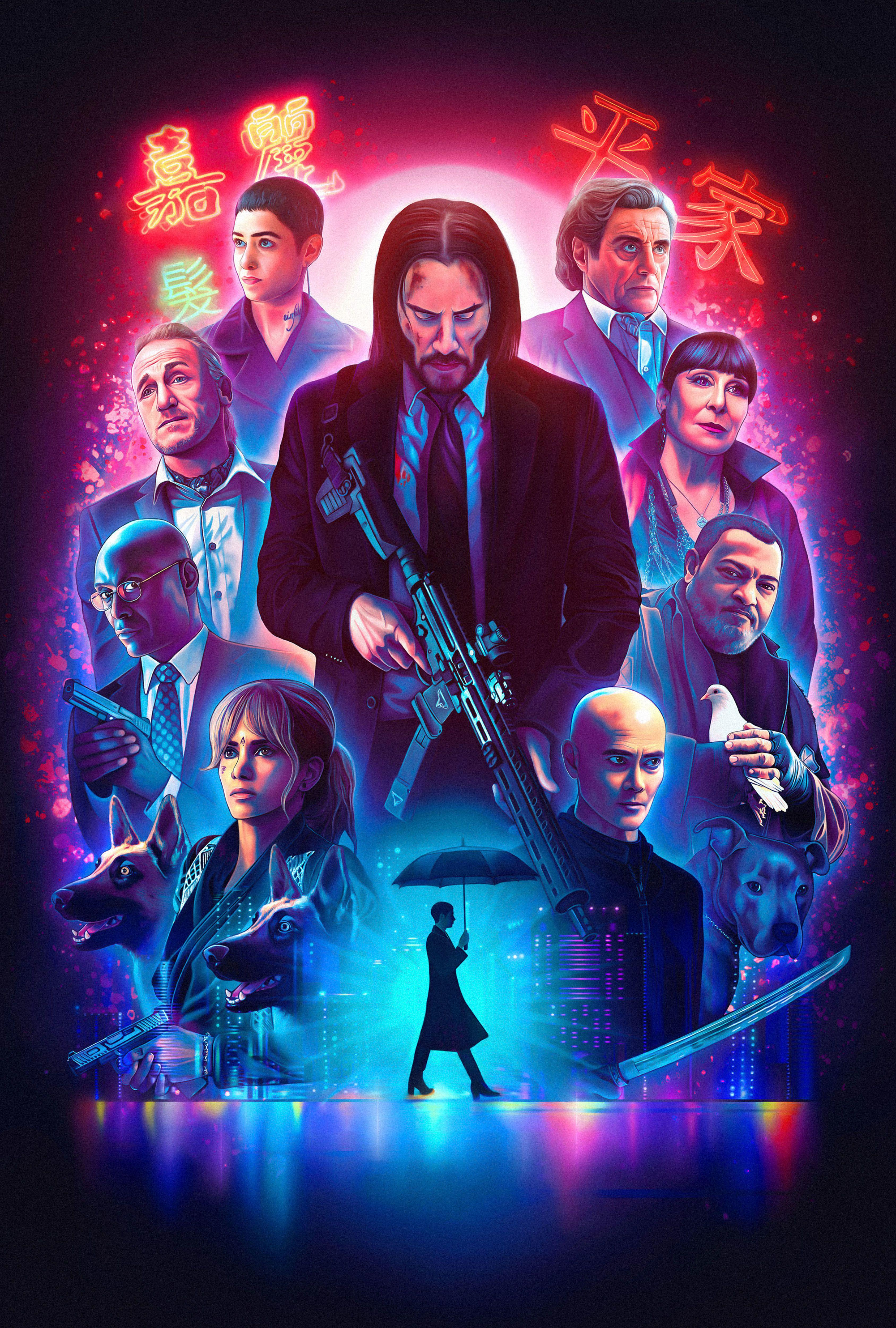 iPhone John Wick Wallpaper 4k Mobile
