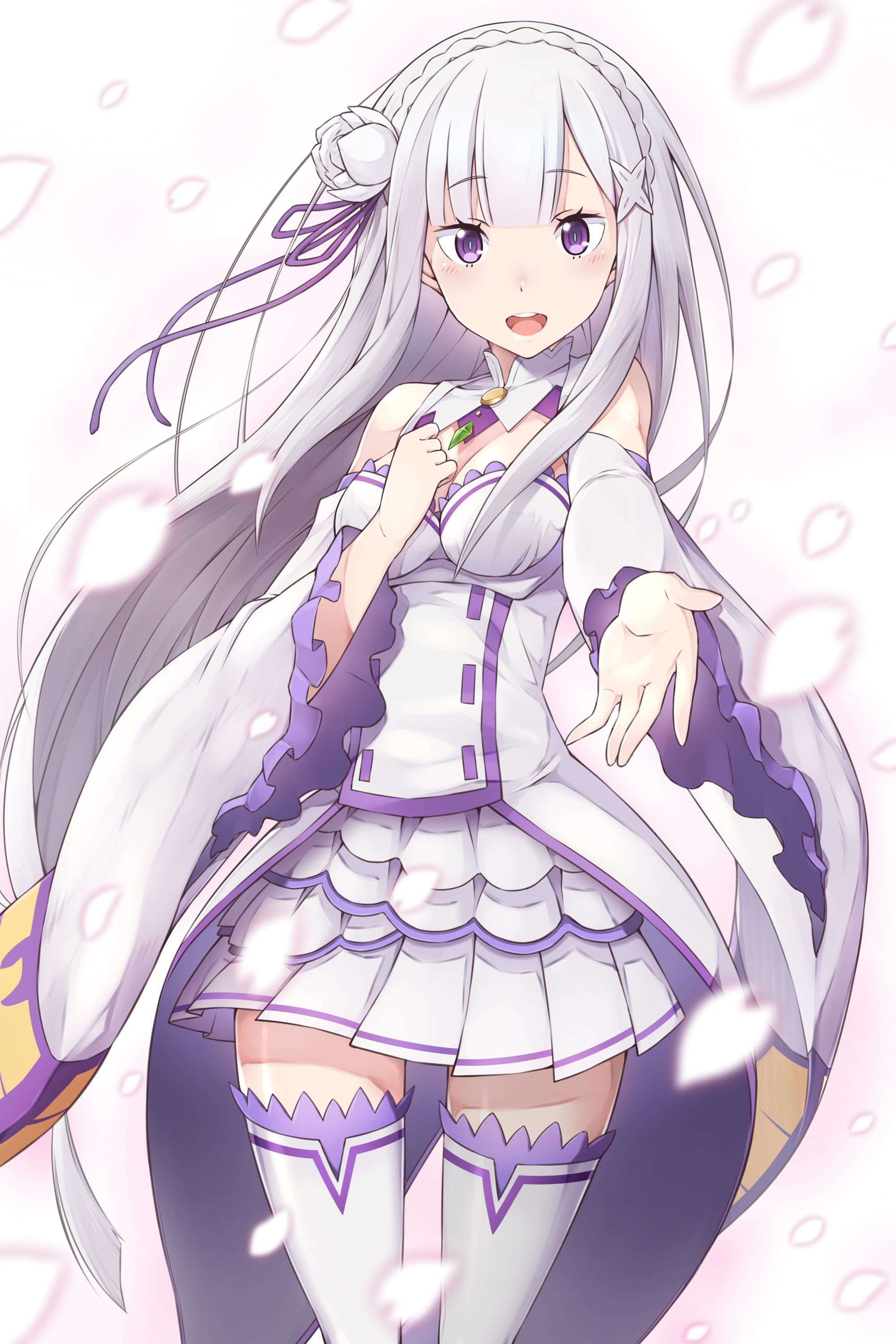 Emilia Re Zero Character