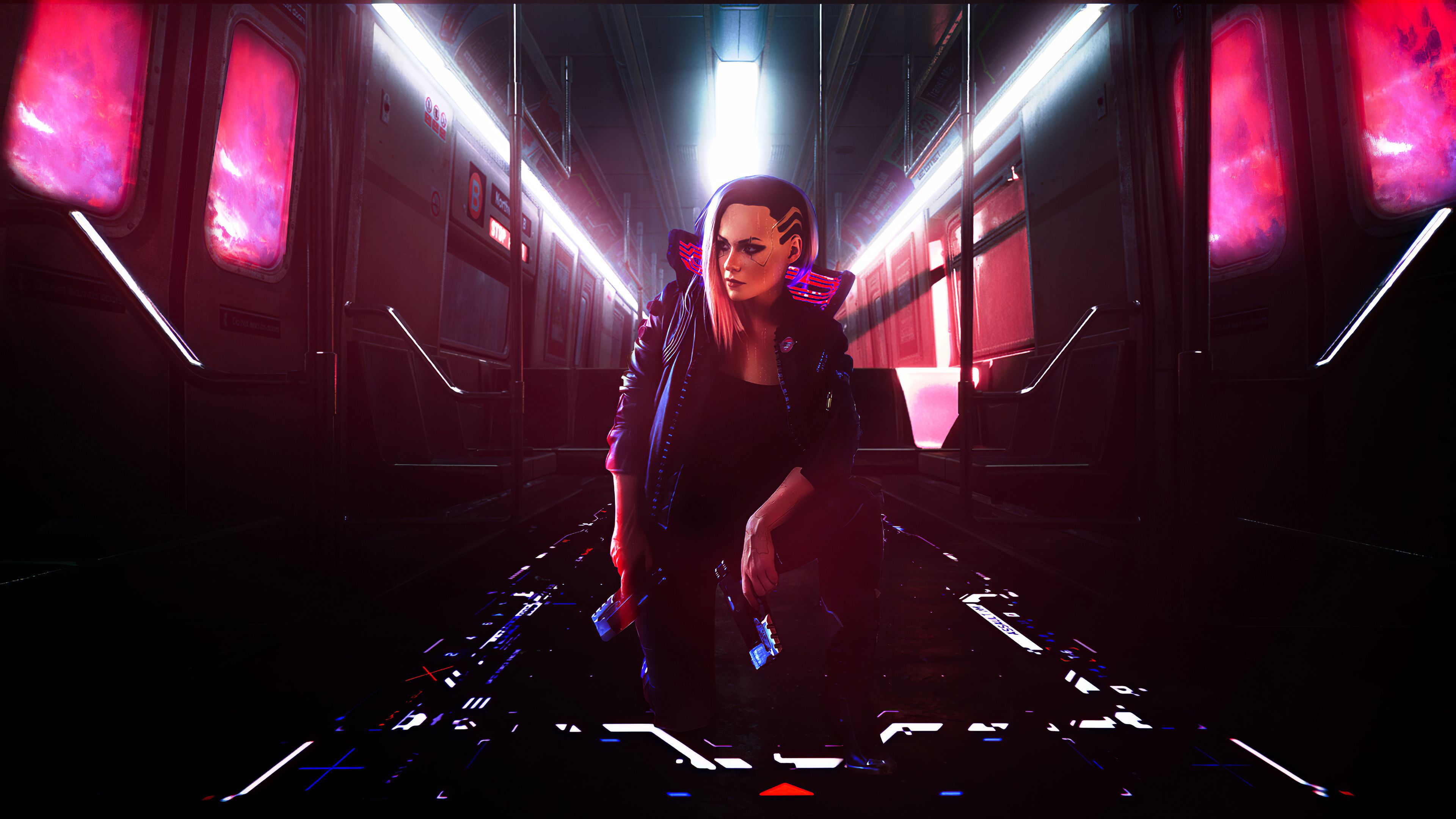 Female V 4K Wallpaper, Cyberpunk Cyberpunk girl, Xbox Series X, Xbox One, PlayStation Games