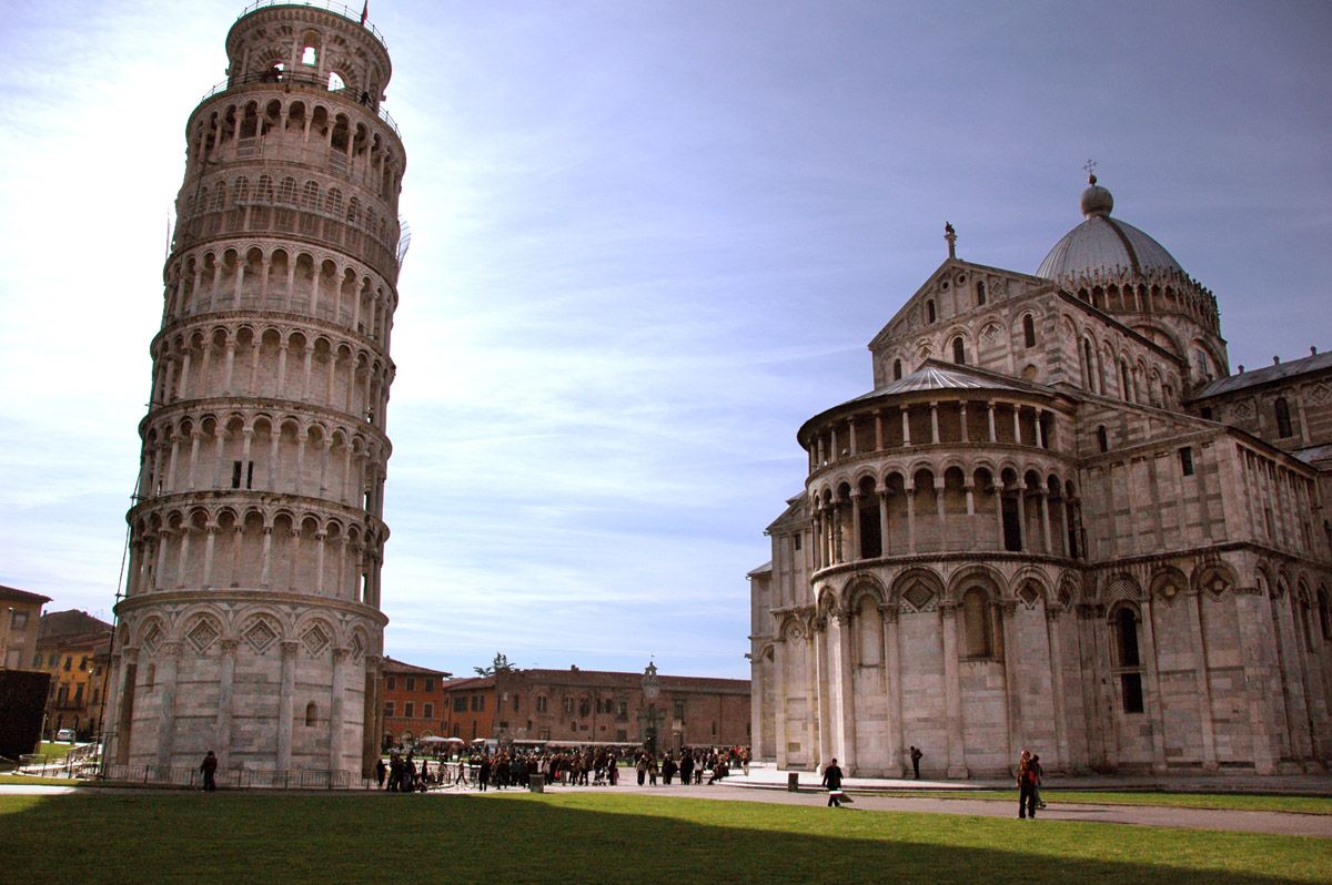 World Most Popular Places: Pisa Tower Wallpaper, Italy