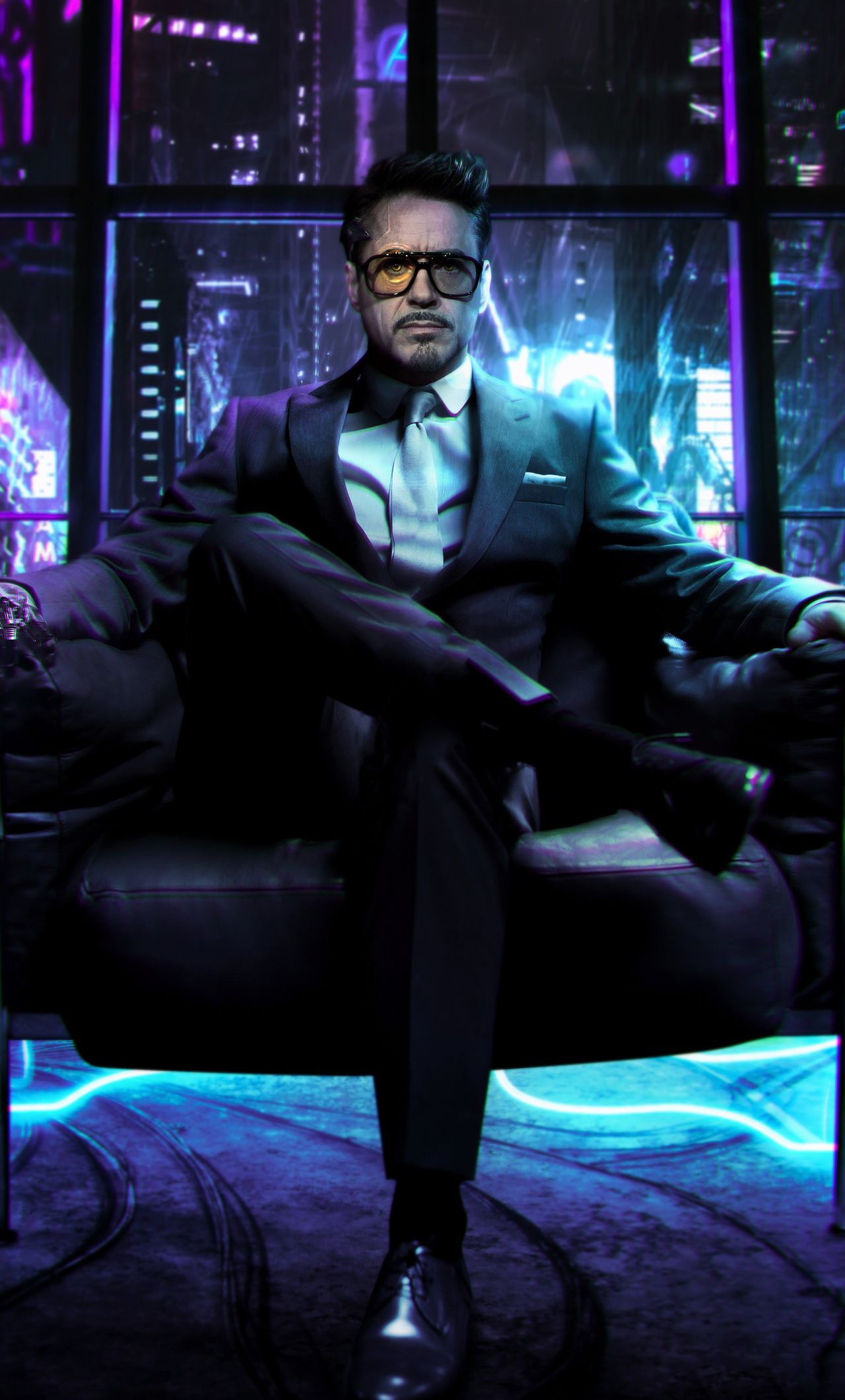 Cyberpunk 2077 Tony Stark iPhone HD 4k Wallpaper, Image, Background, Photo and Picture