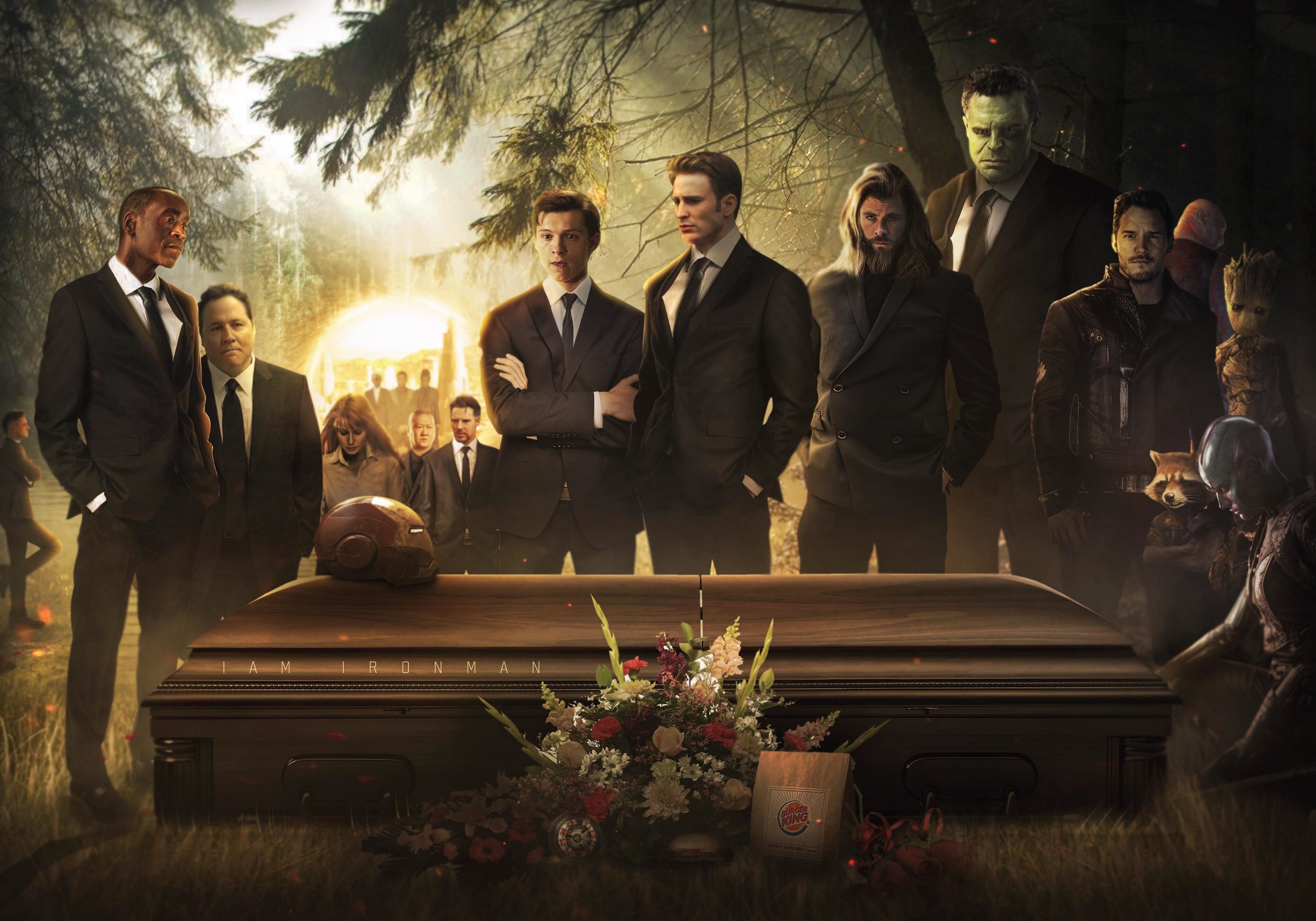 Tony Stark Funeral Avengers Endgame Wallpaper, HD Movies 4K Wallpaper, Image and Background