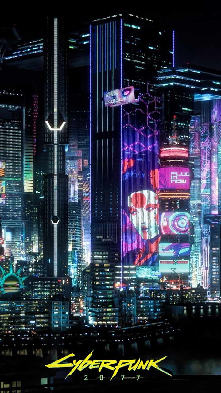 Night City Cyberpunk Iphone Wallpapers - Wallpaper Cave