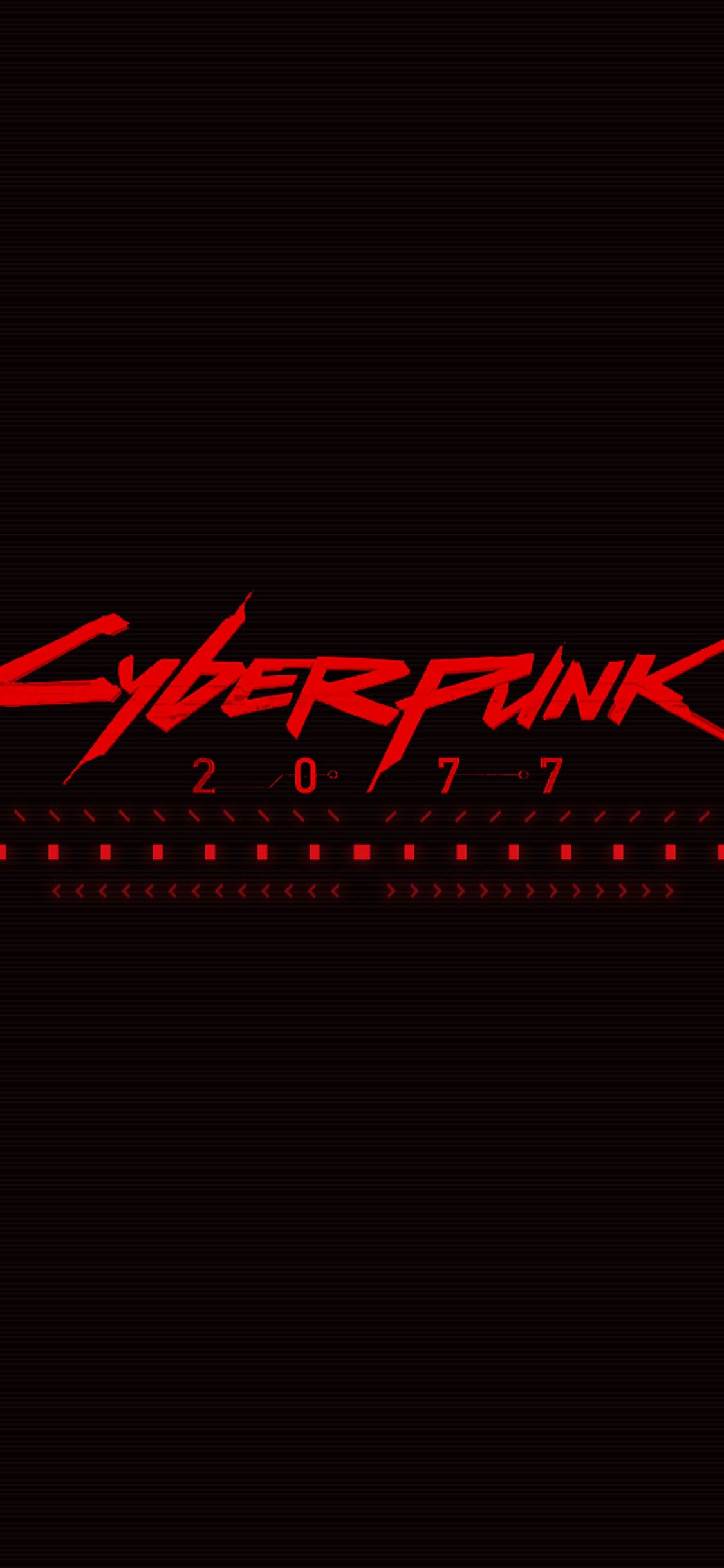 Cyberpunk 2077 Logo 4K Wallpaper