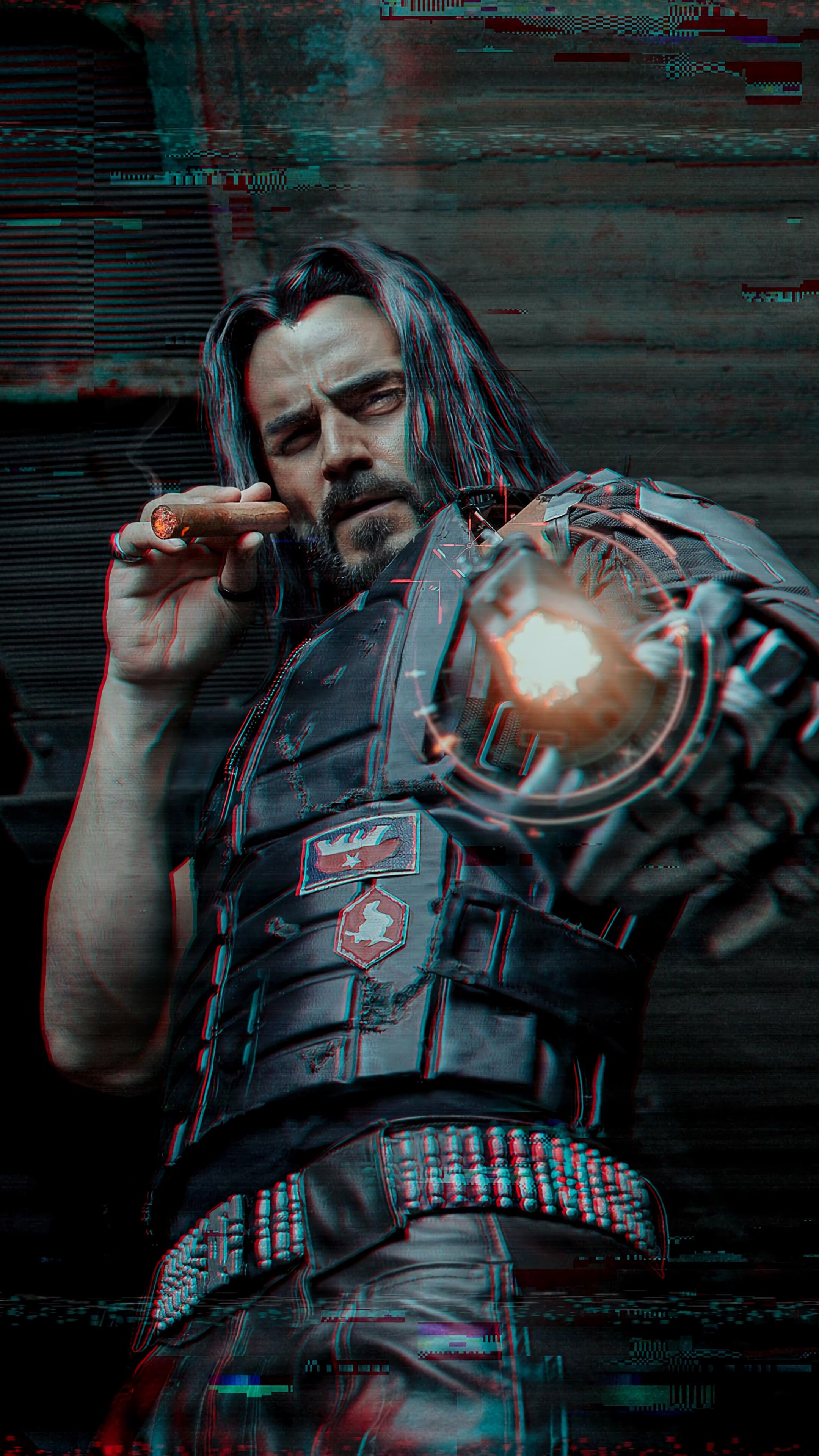 Cyberpunk Johnny Silverhand, Cosplay, 4K phone HD Wallpaper, Image, Background, Photo and Picture
