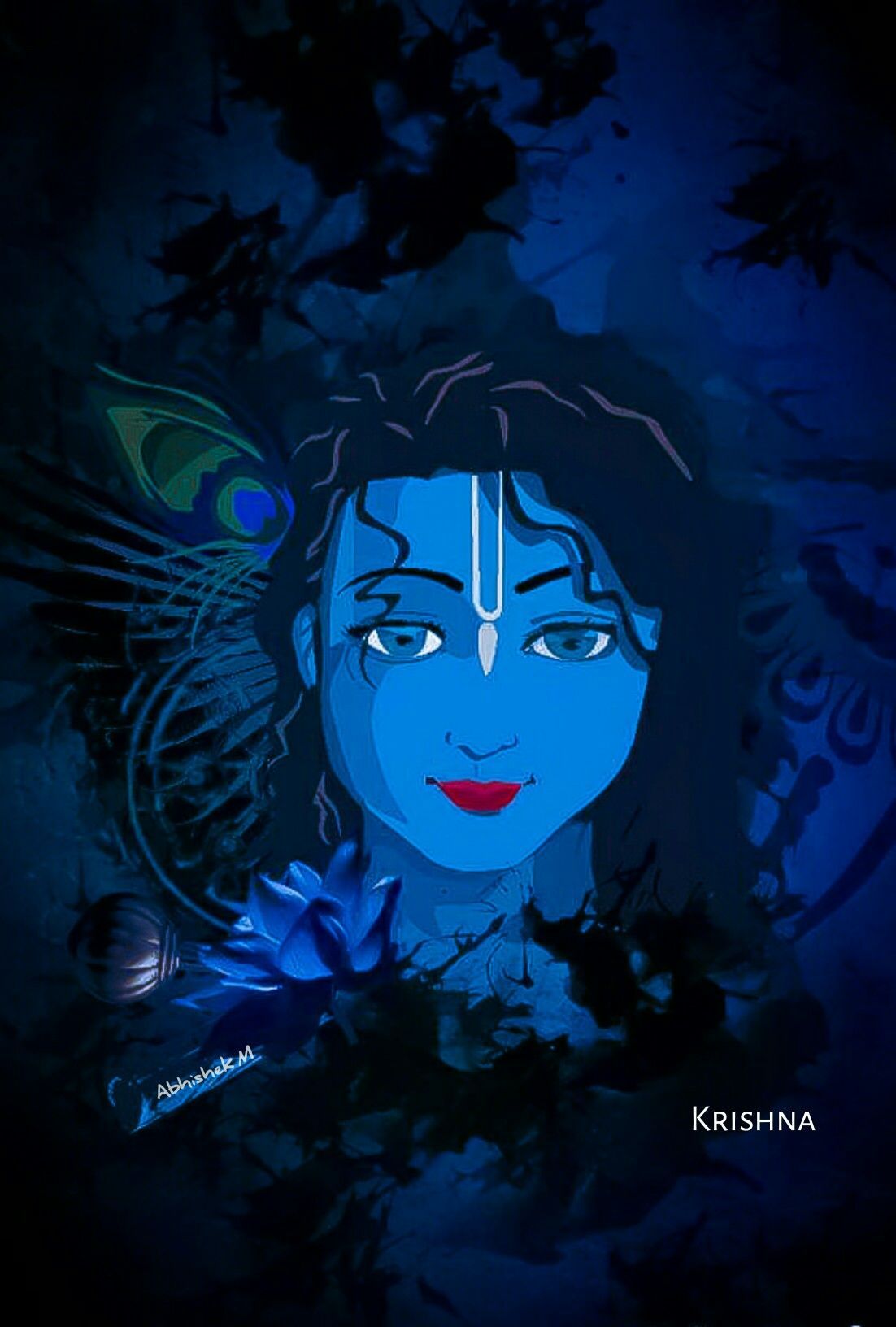 Krishna. Lord krishna HD wallpaper, Lord krishna wallpaper, Krishna wallpaper