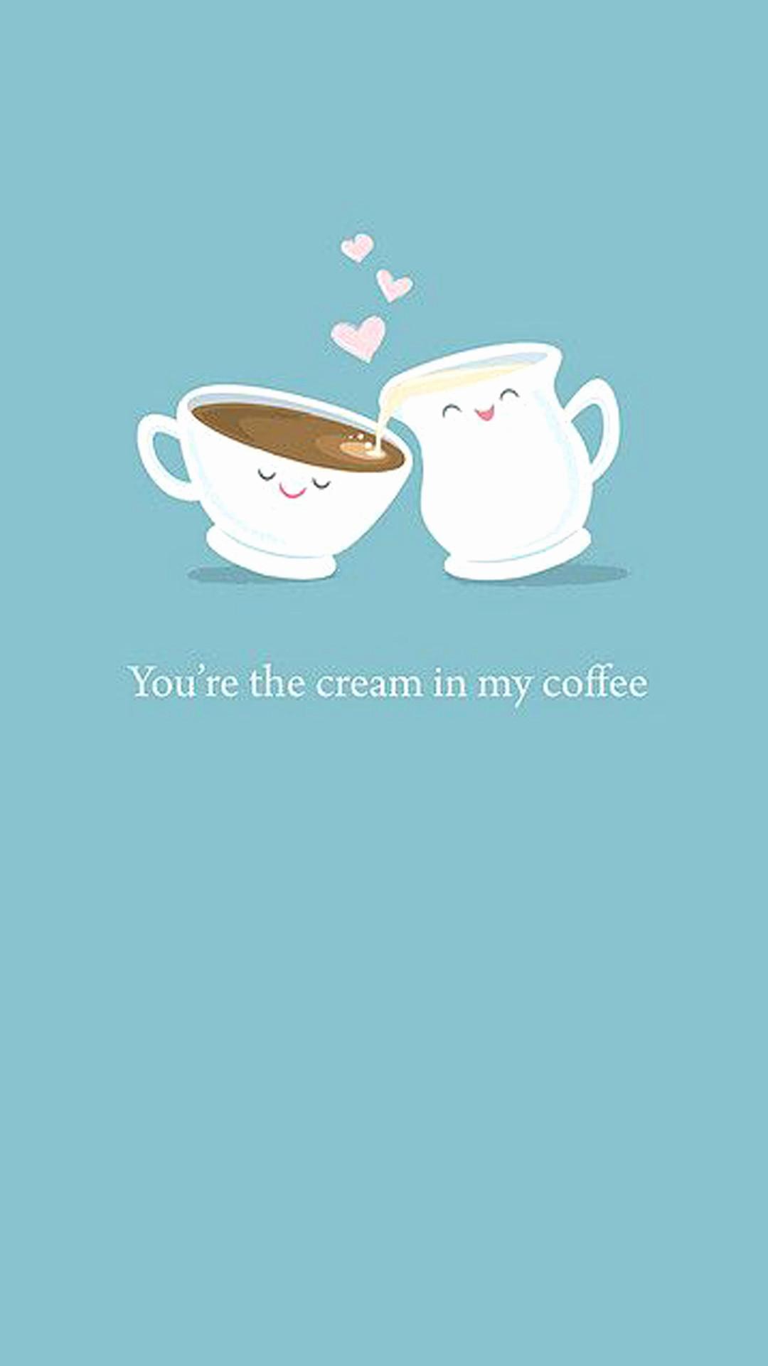Cute Coffee Wallpaper For iPhone