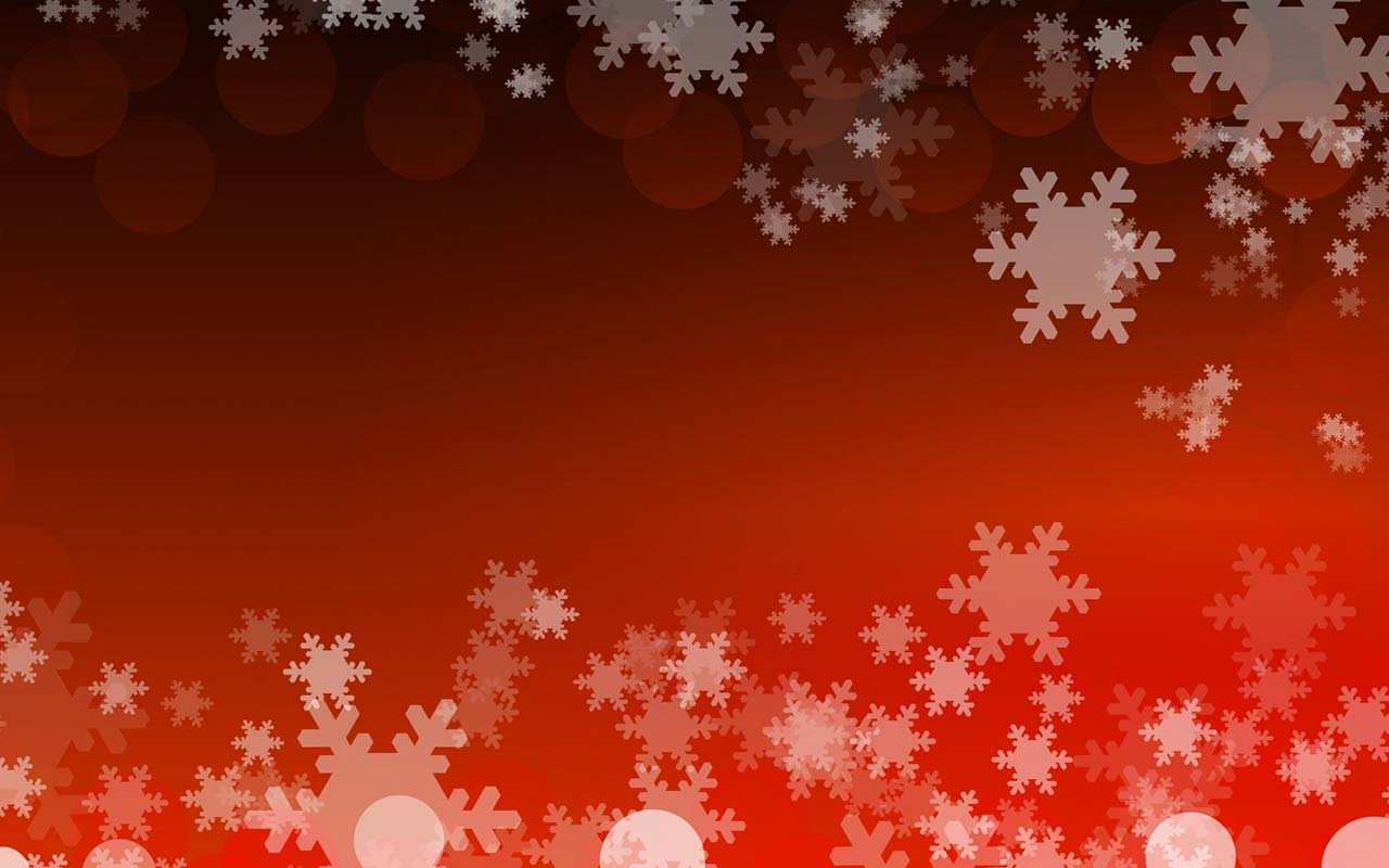 red snowflakes wallpaper