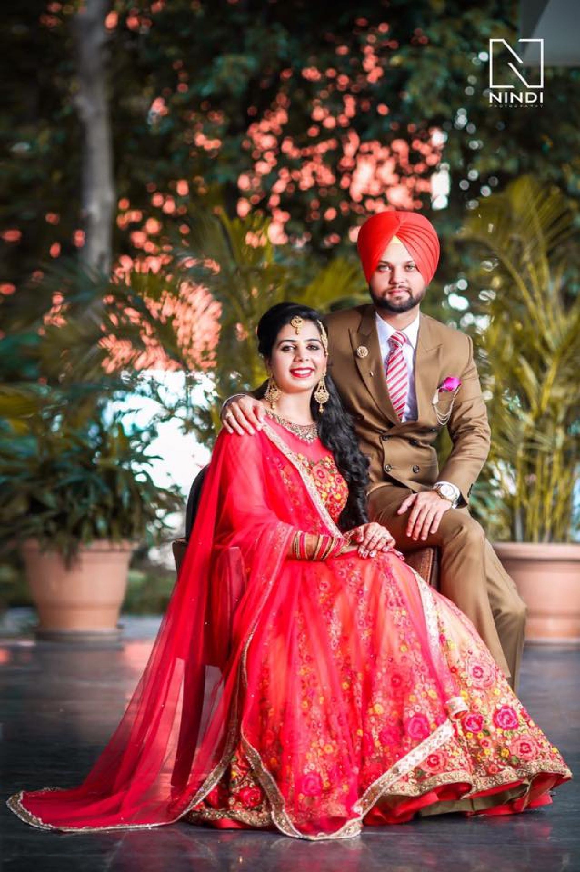 Newly Married Punjabi Couple Pics Punjabi Wedding Couple HD Wallpaper